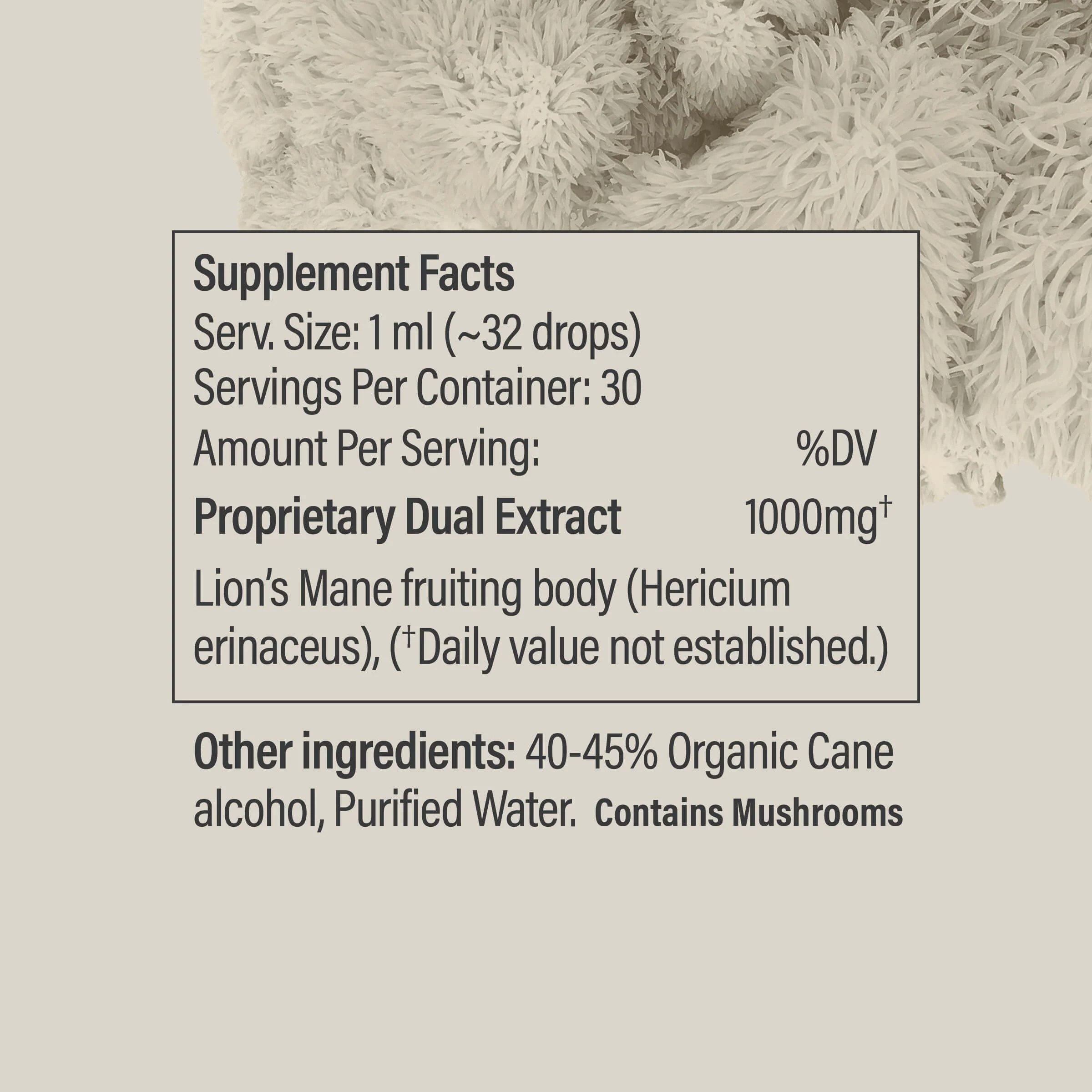 Lion’s Mane Tincture - Image 3