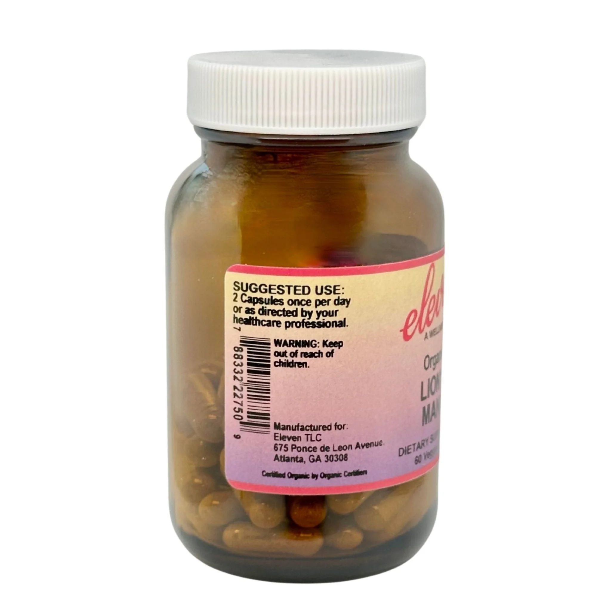 Lion's Mane Organic Mushroom Capsules | 60 Capsules - Image 4