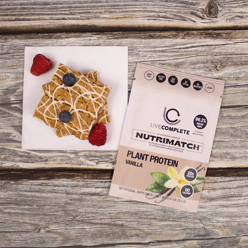 LiveComplete NutriMatch™ Plant Protein | Trial Pack | 3 Single Servings | Clean Plant Protein Powder with 96% Match Rate - Image 12