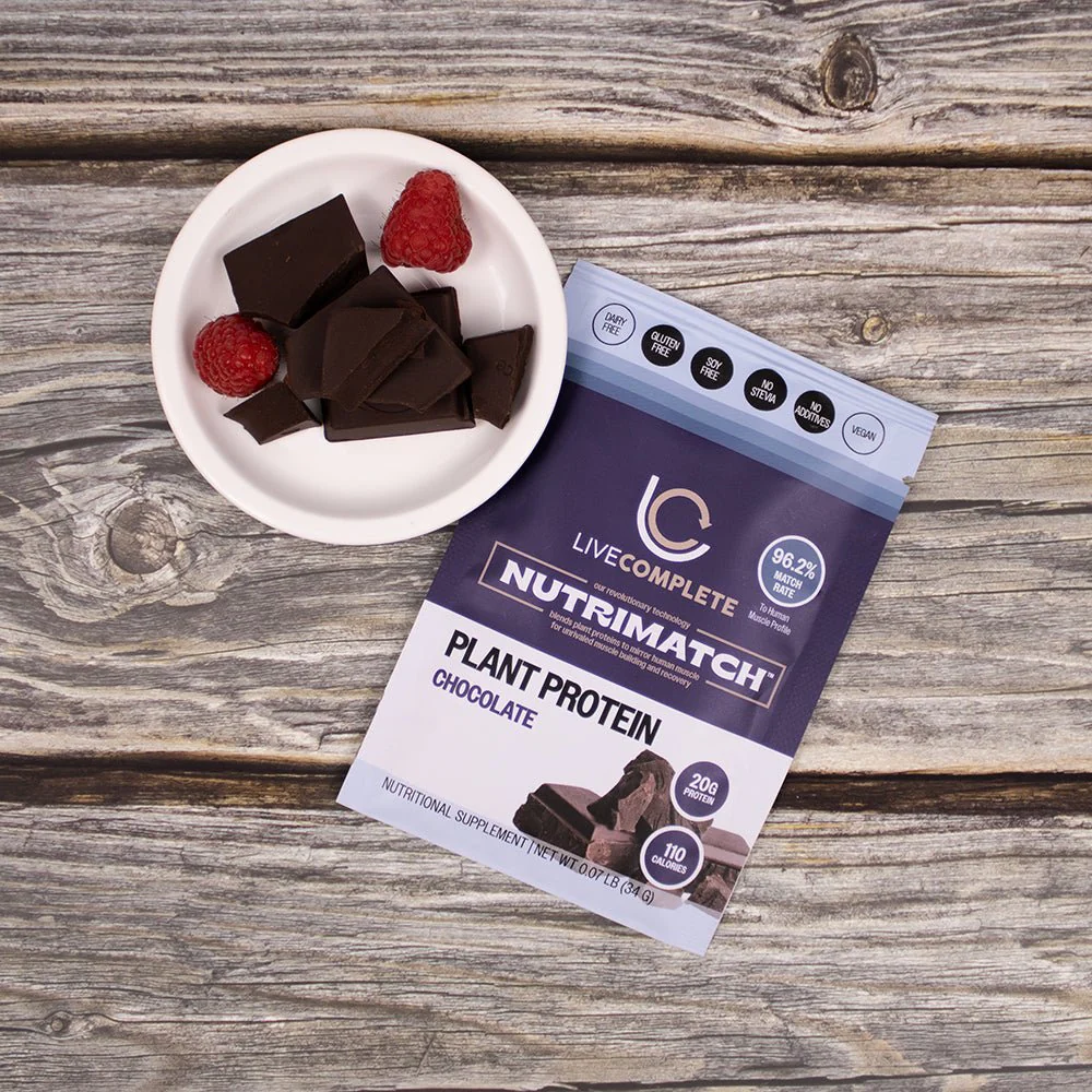 LiveComplete NutriMatch™ Plant Protein | Trial Pack | 3 Single Servings | Clean Plant Protein Powder with 96% Match Rate - Image 14