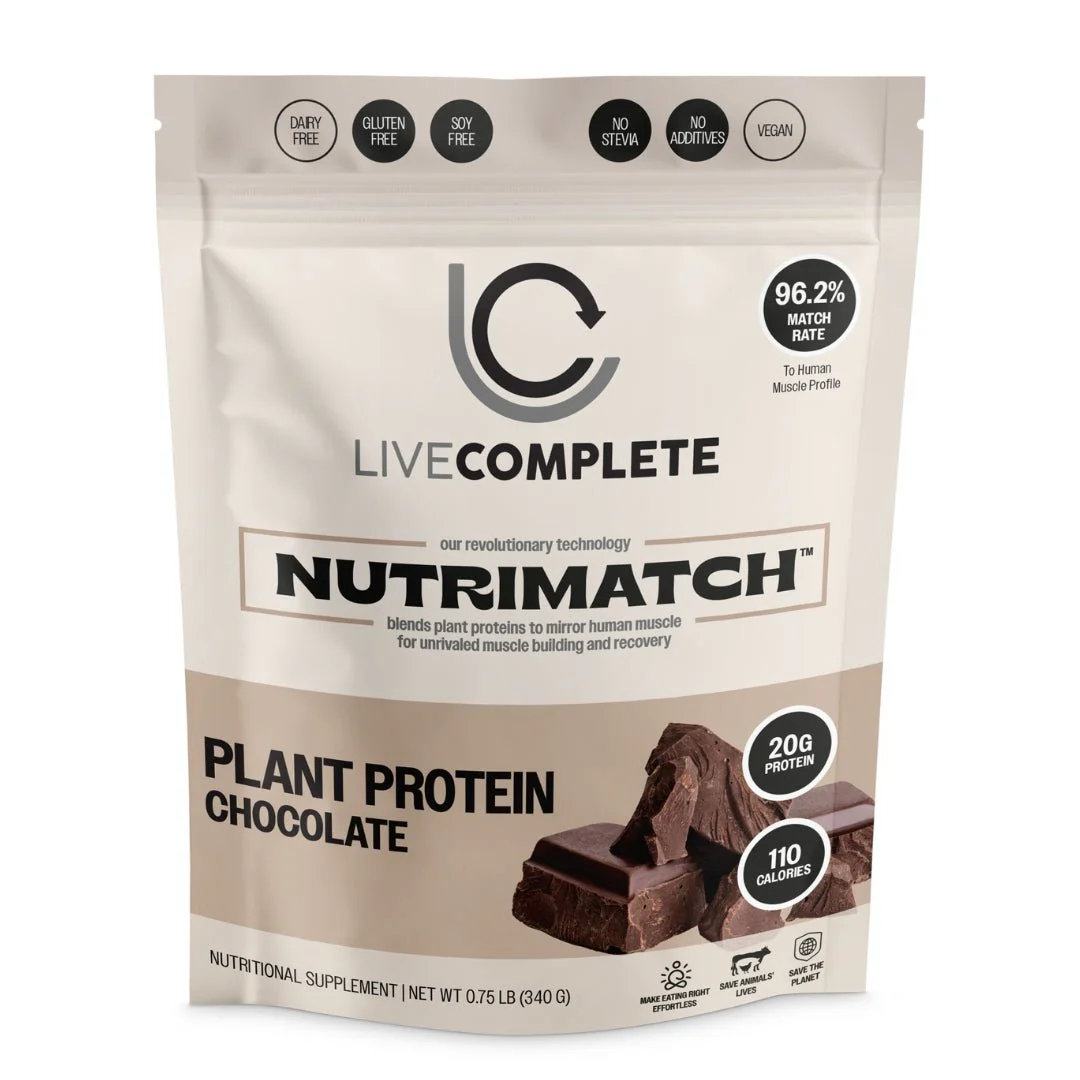 Starter Kit – Plant Protein Powder (10 Servings + Shaker Bottle) | Powered by NutriMatch™ - Image 3