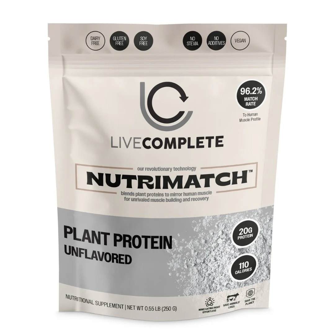 Starter Kit – Plant Protein Powder (10 Servings + Shaker Bottle) | Powered by NutriMatch™ - Image 5