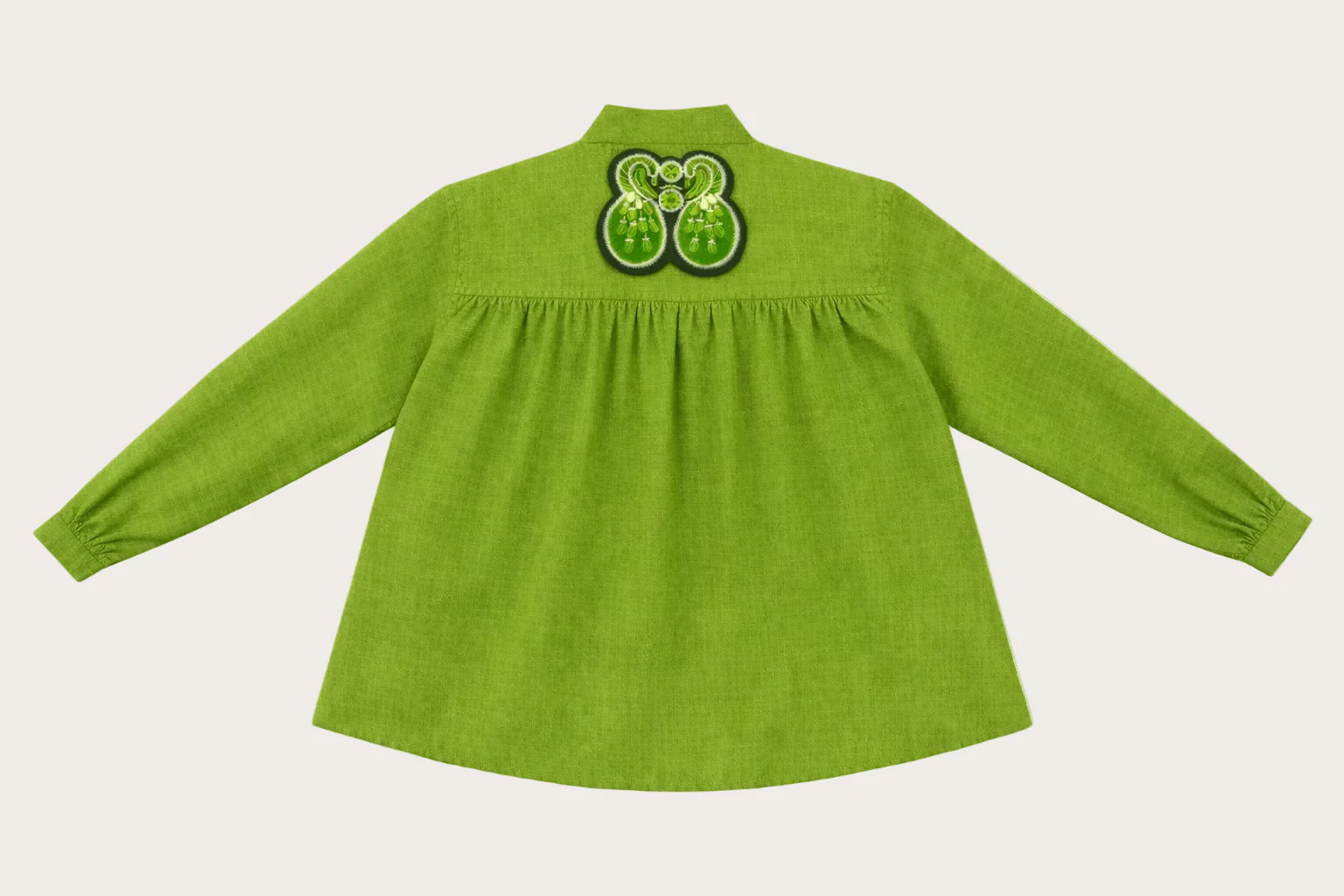 LO NEEL Chemise Hila Verte - Image 4