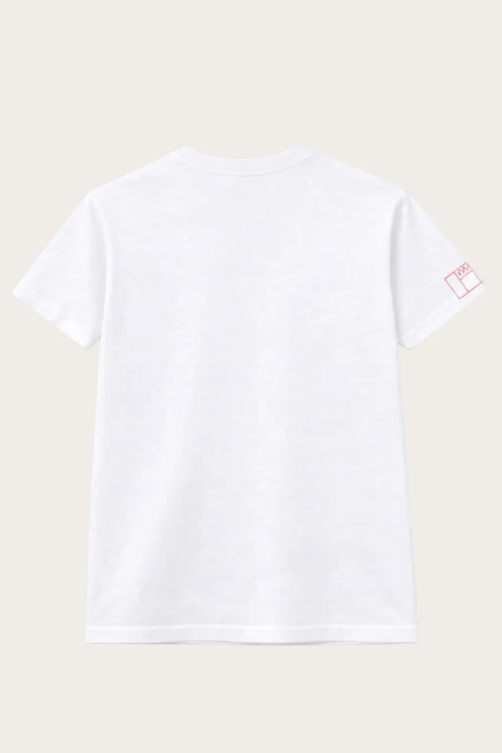 LO NEEL T-shirt Vague Blanc - Image 4
