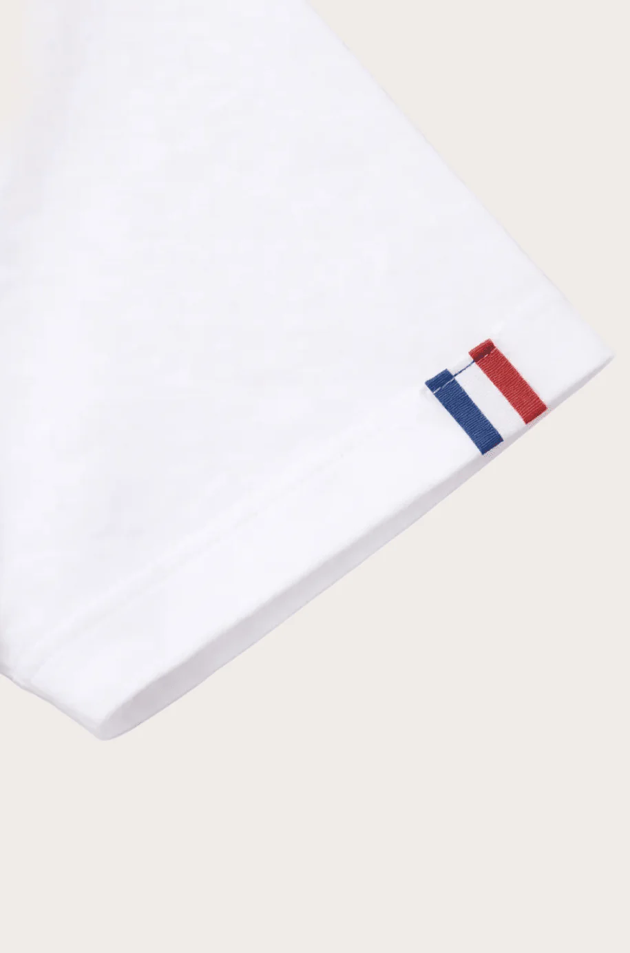 LO NEEL T-shirt Vague Blanc - Image 6
