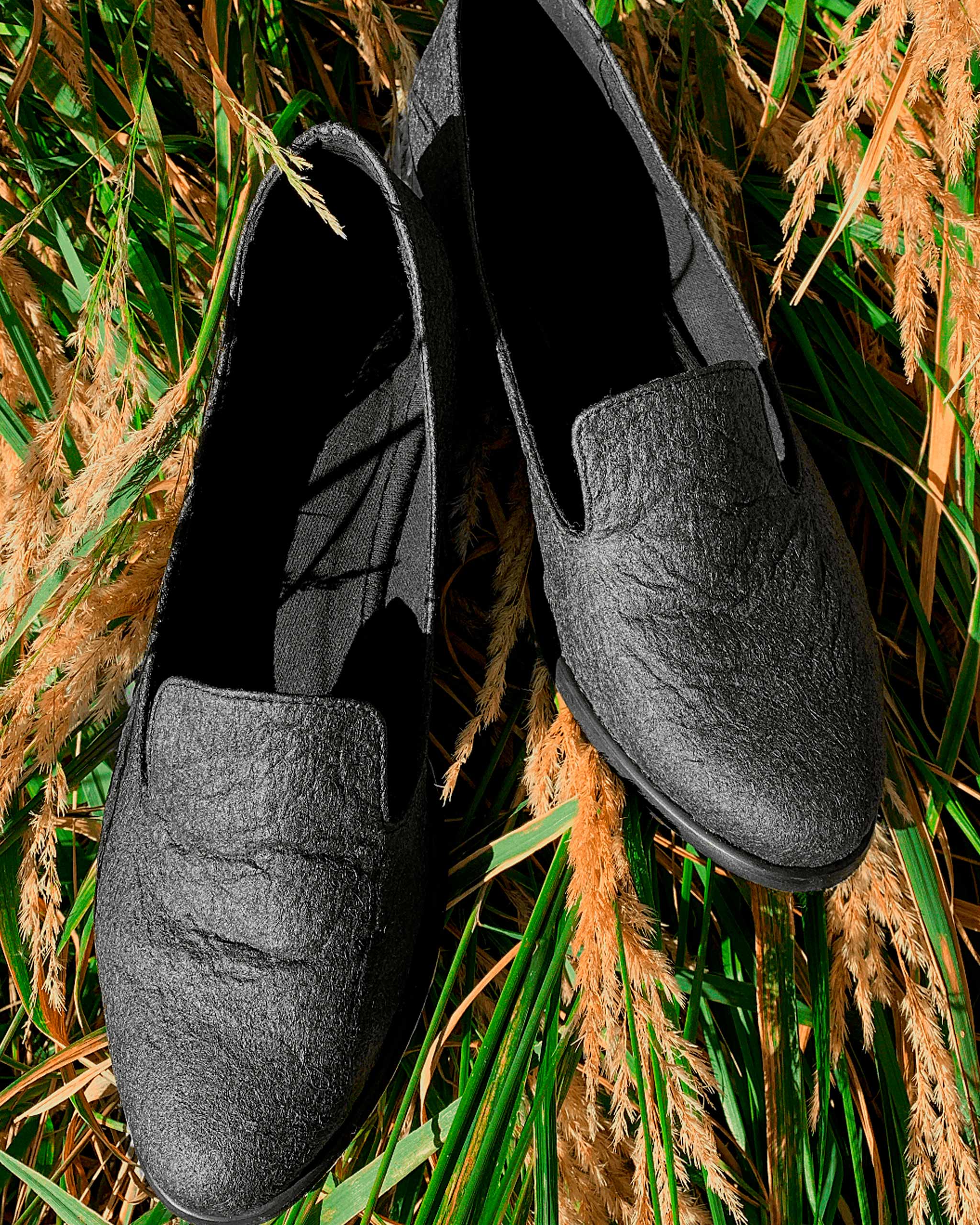 Lords Black Pina loafers of Pinatex - outlet - Image 3