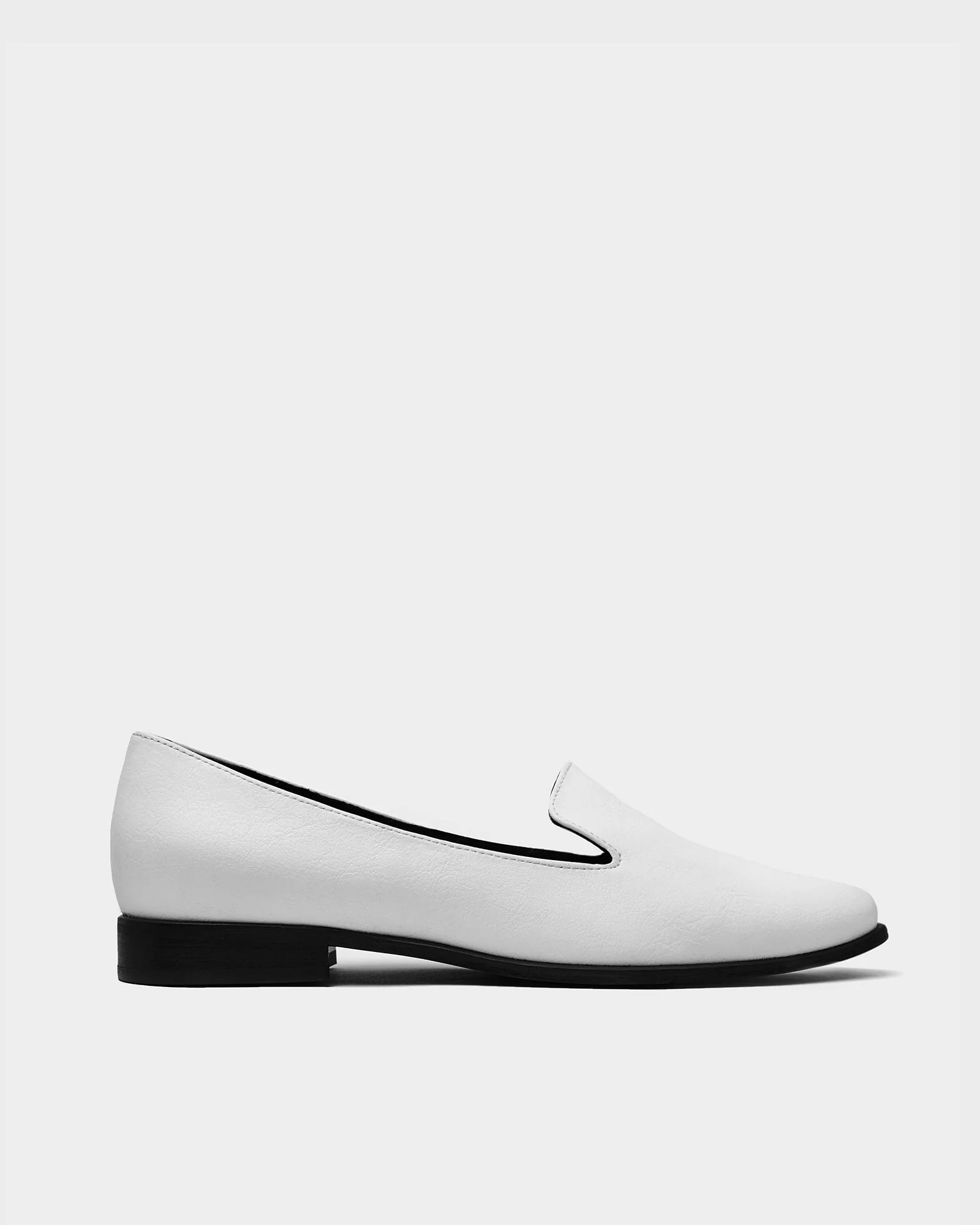 Lords White Loafers made of grape leather Vegea - Image 3