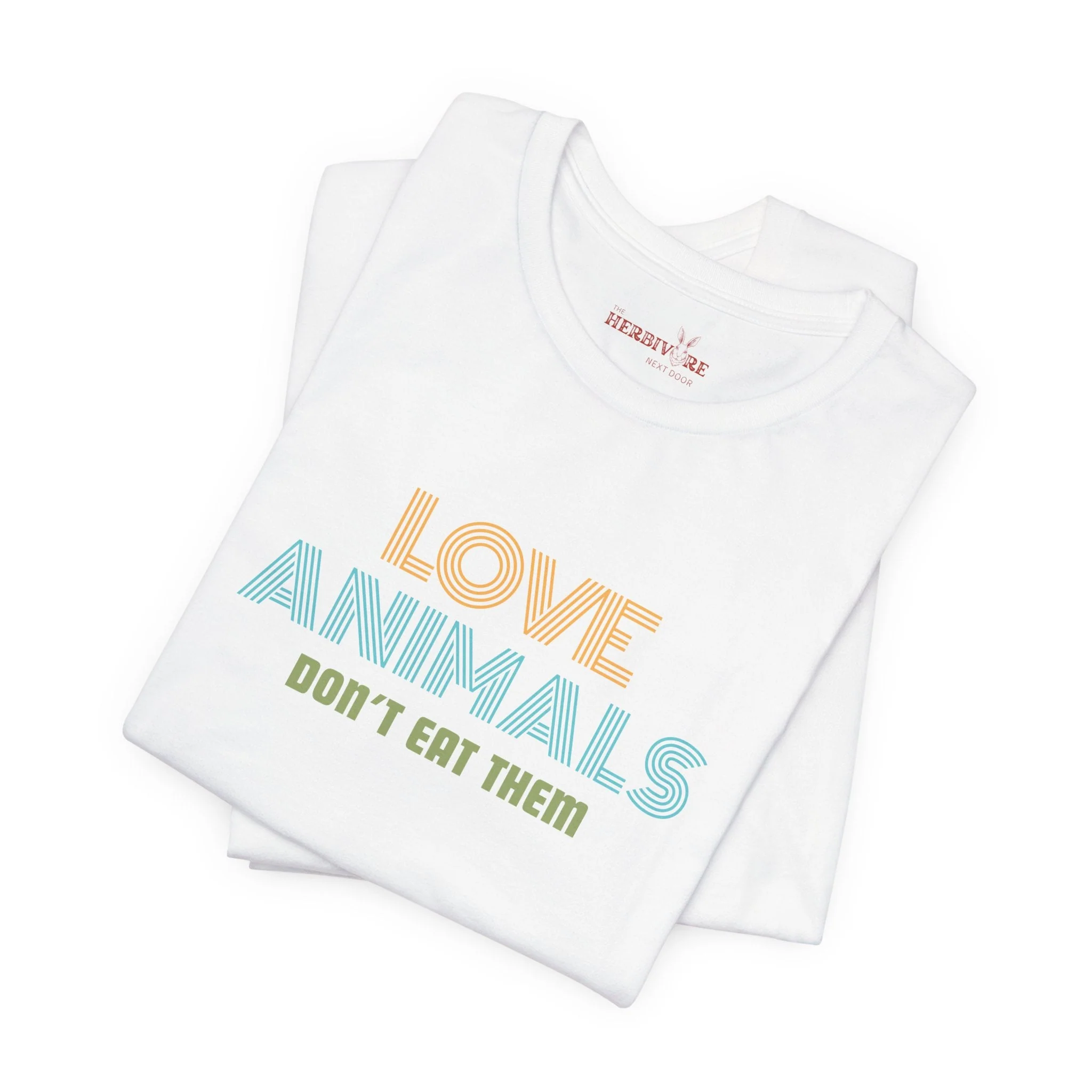 Love Animals, Don't Eat Them (Retro) - Unisex - Image 10