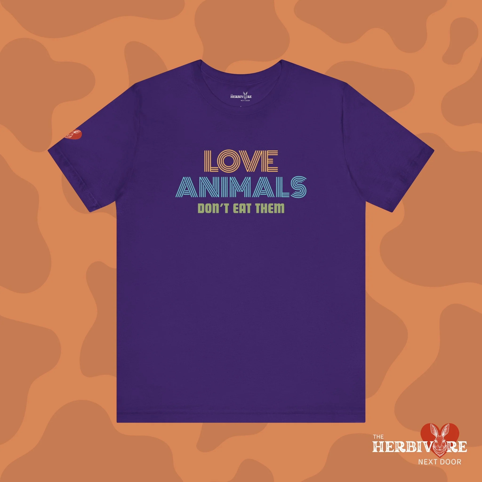 Love Animals, Don't Eat Them (Retro) - Unisex - Image 3