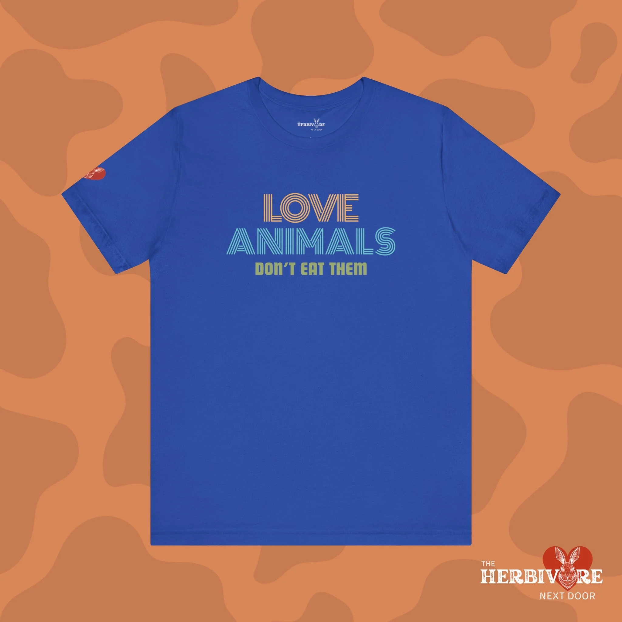 Love Animals, Don't Eat Them (Retro) - Unisex - Image 4