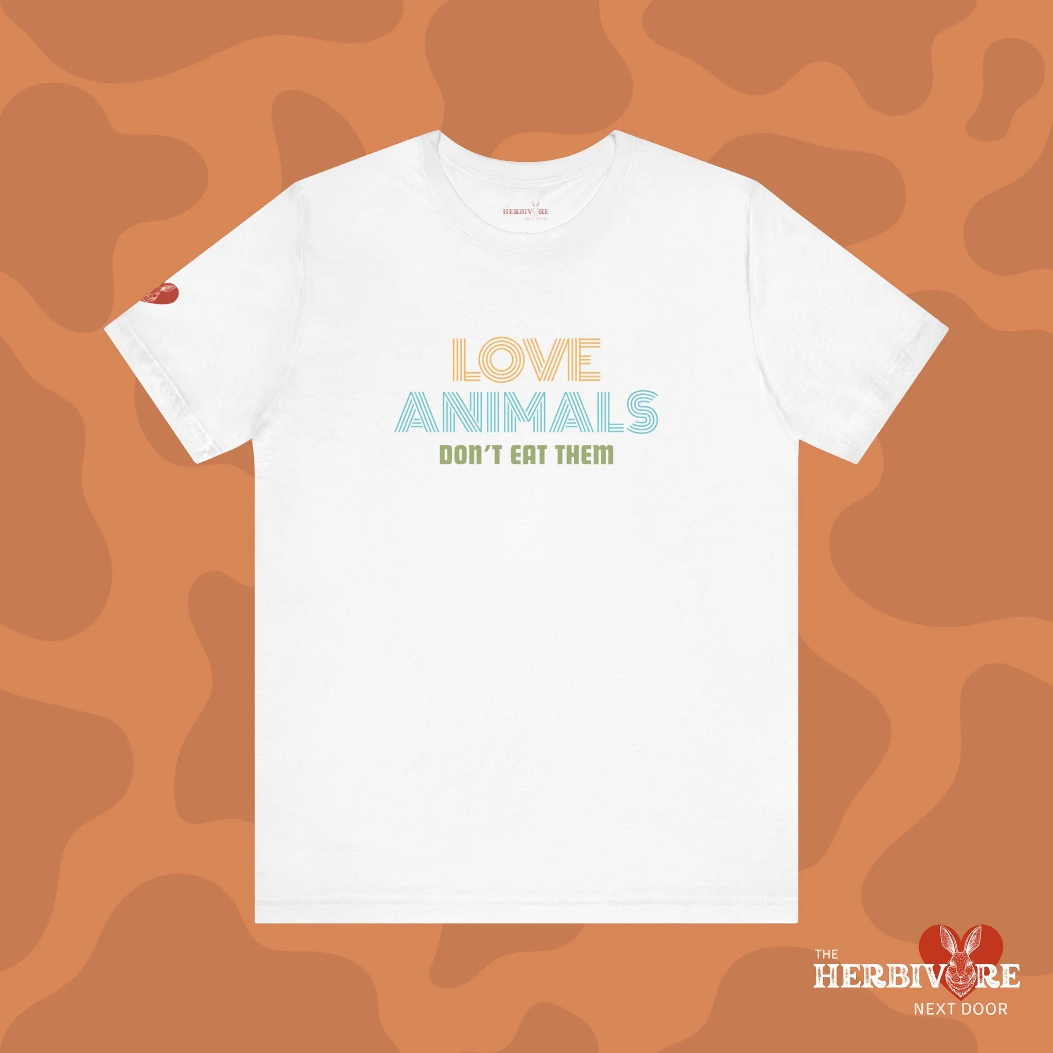 Love Animals, Don't Eat Them (Retro) - Unisex - Image 5