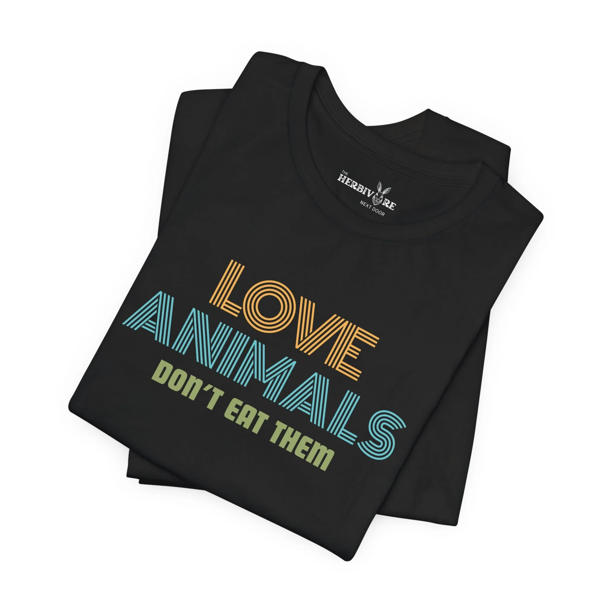 Love Animals, Don't Eat Them (Retro) - Unisex - Image 7