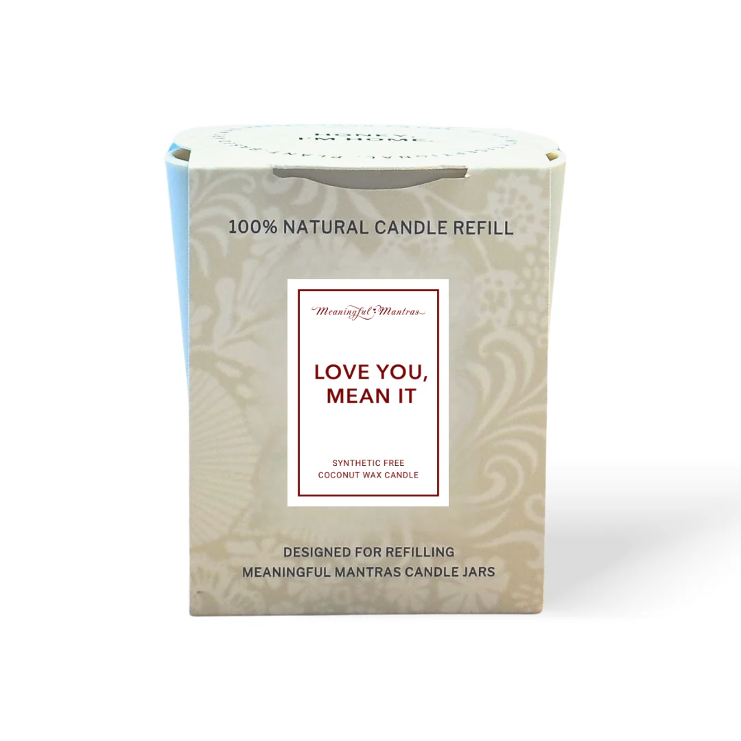 Love You, Mean It Natural Candle 8oz Kaia Collection Refill