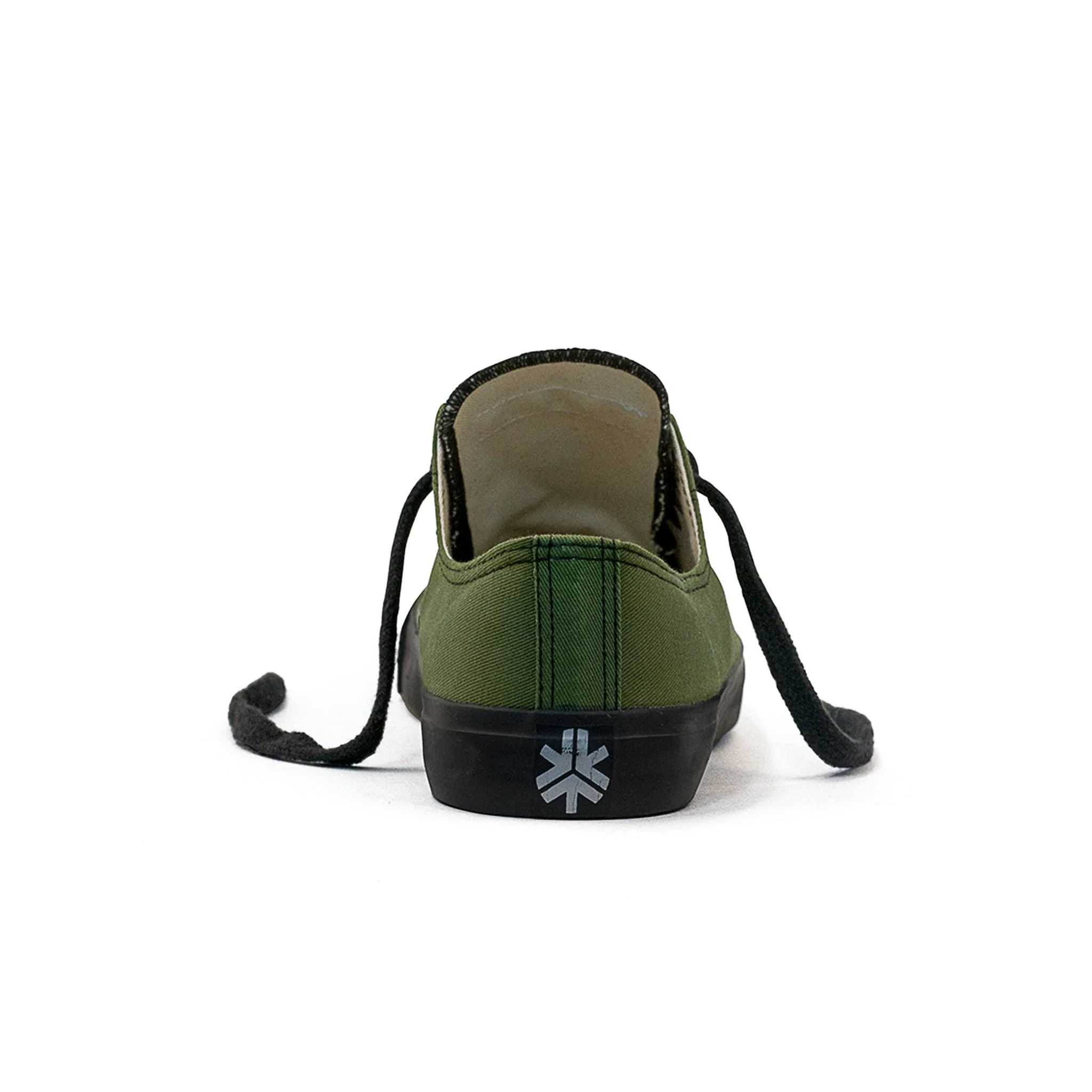 Low Cut Sneakers, Olive & Black - Image 4