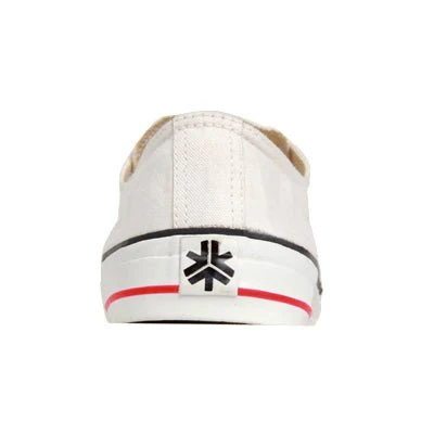Low Cut Sneakers, White Stripe - Image 4