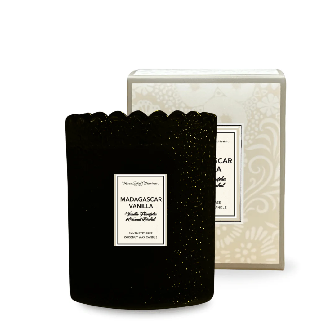 Madagascar Vanilla Natural Candle 8oz Kaia Collection