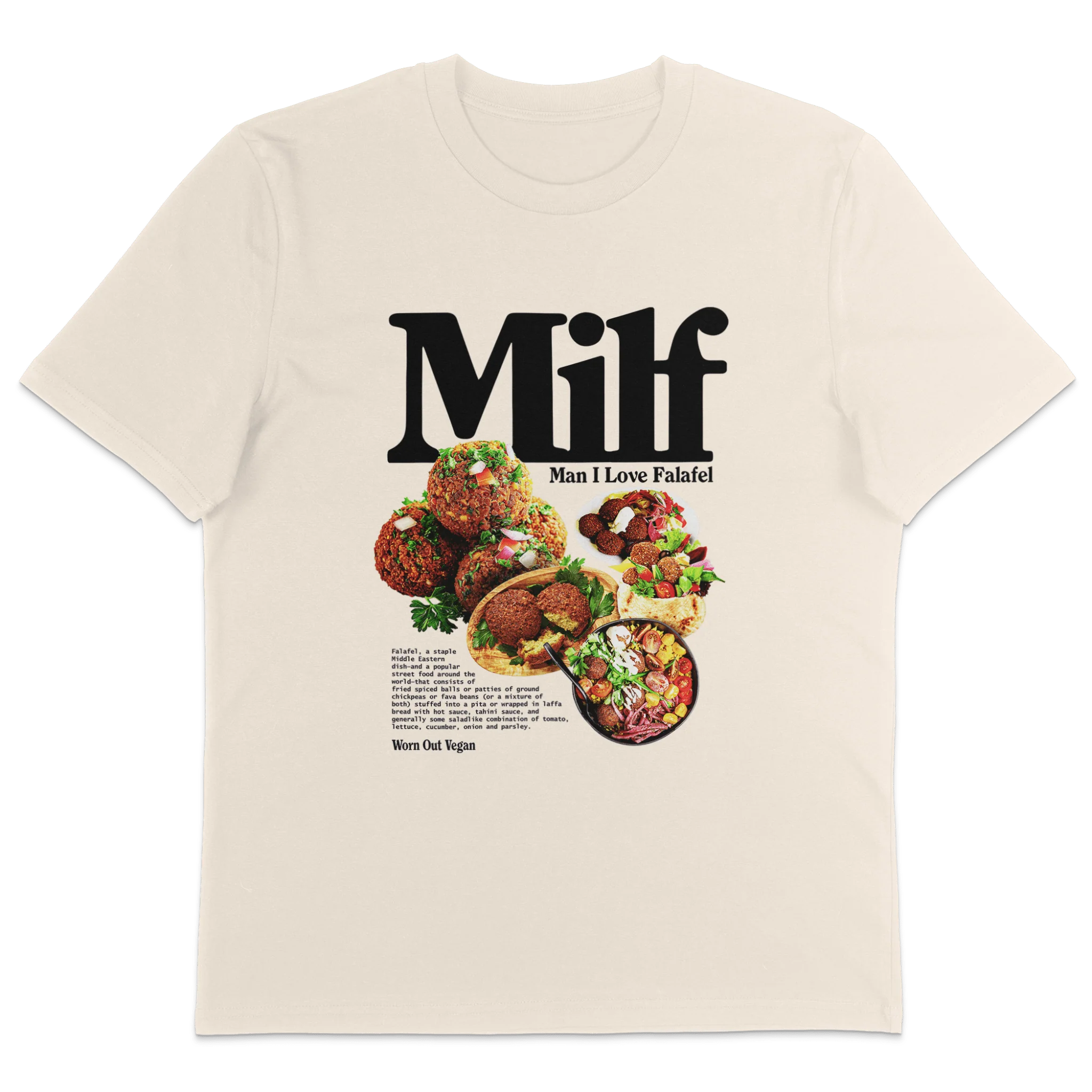 Man I Love Falafel T-Shirt - Image 2