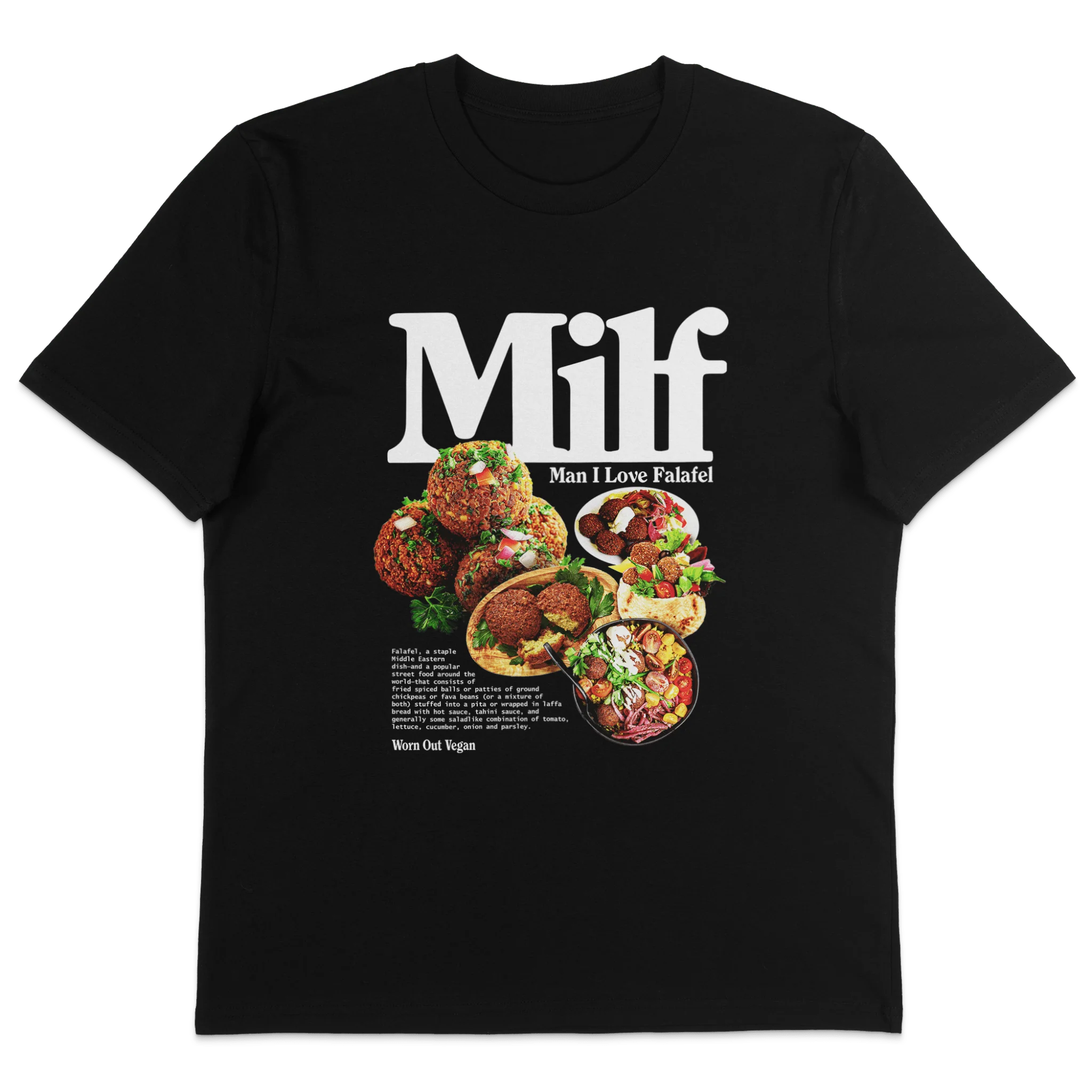 Man I Love Falafel T-Shirt - Image 4
