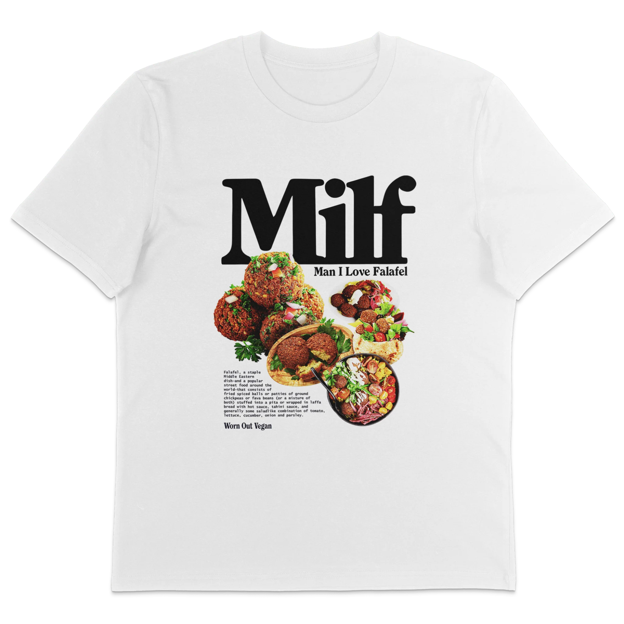 Man I Love Falafel T-Shirt - Image 5