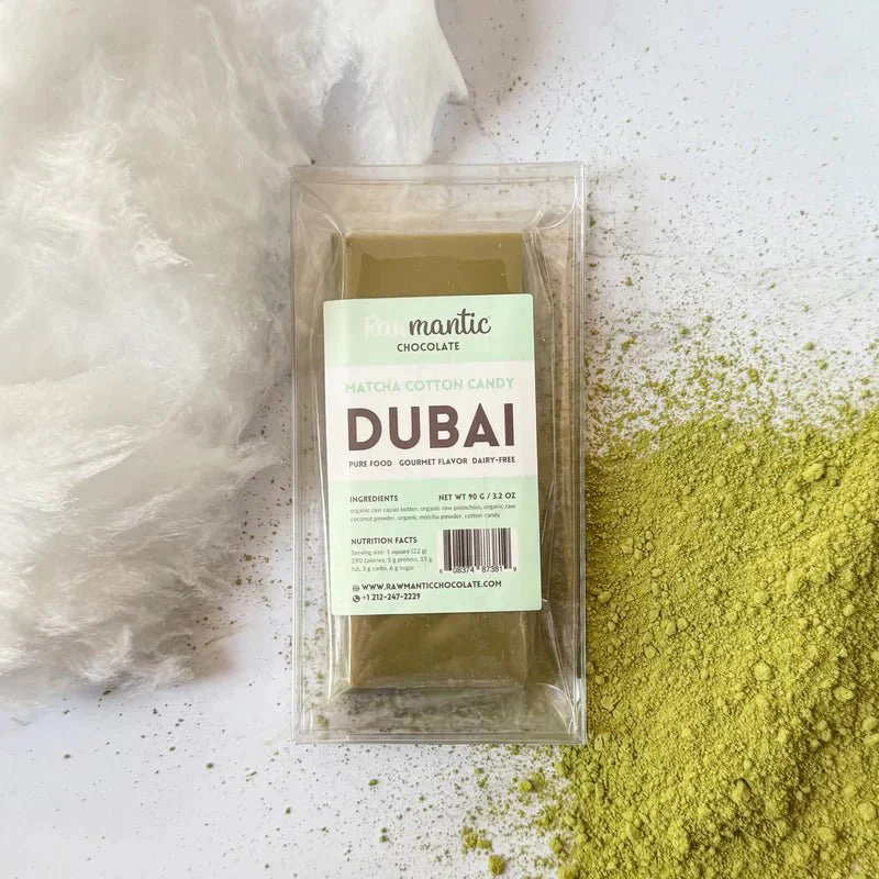 Matcha Cotton Candy Angel Hair Dubai Chocolate bar.90g - Image 6