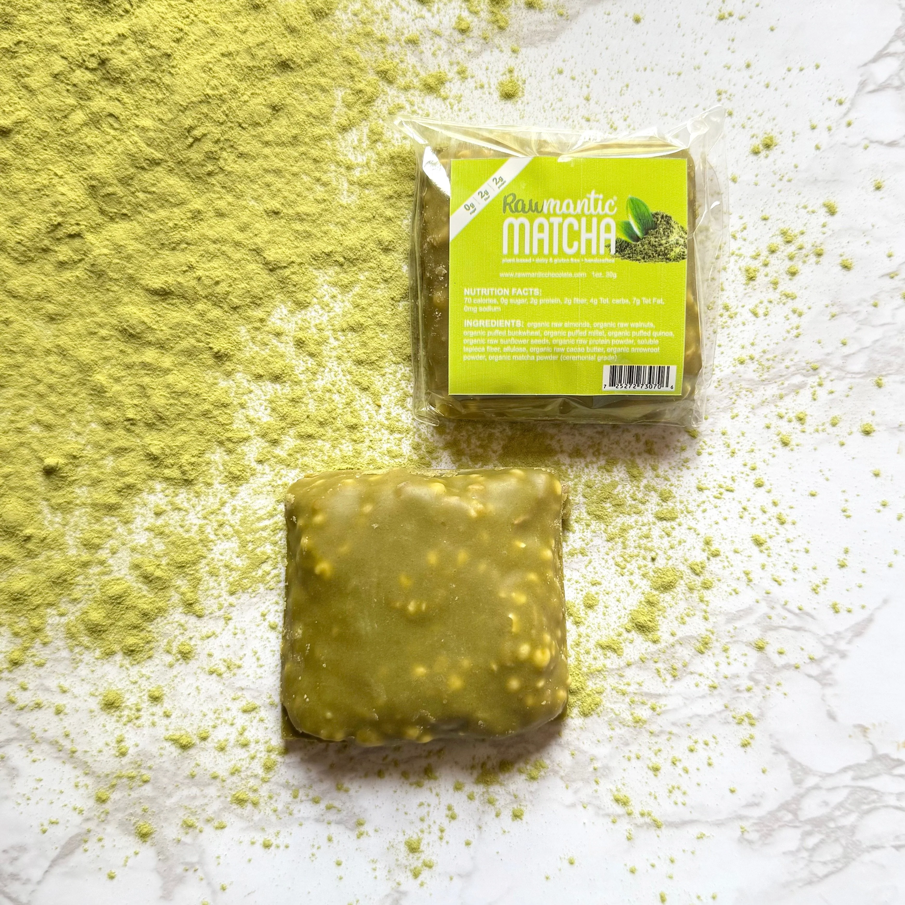 Matcha Mini Vegan Protein Bar. Pack of 20 - Image 2