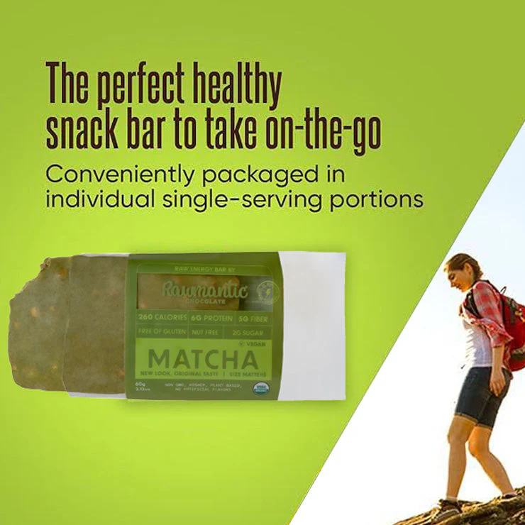 Matcha Vegan Plant Based Protein nutritional Bars - Image 6