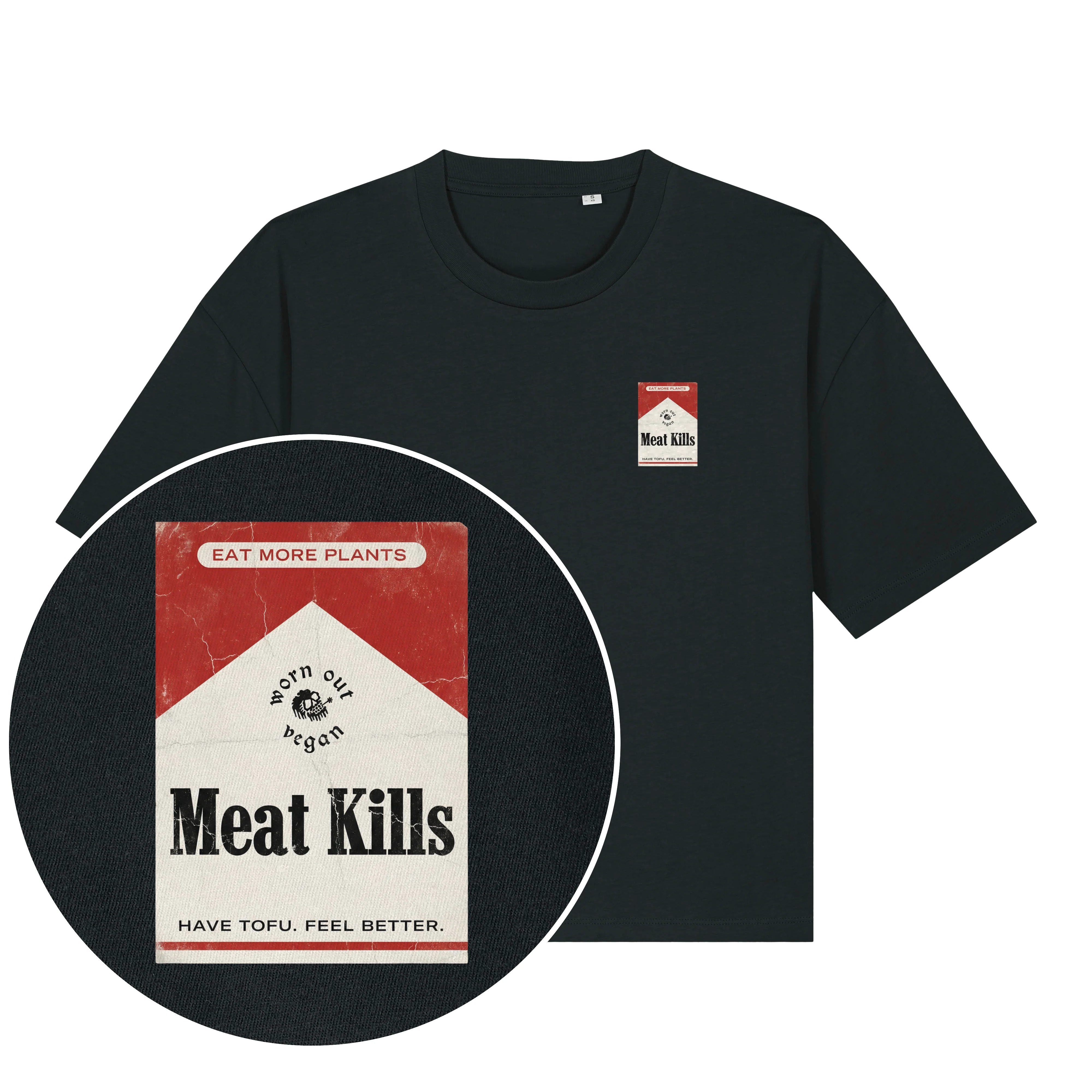 Meat Kills Women's Boxy T-Shirt
