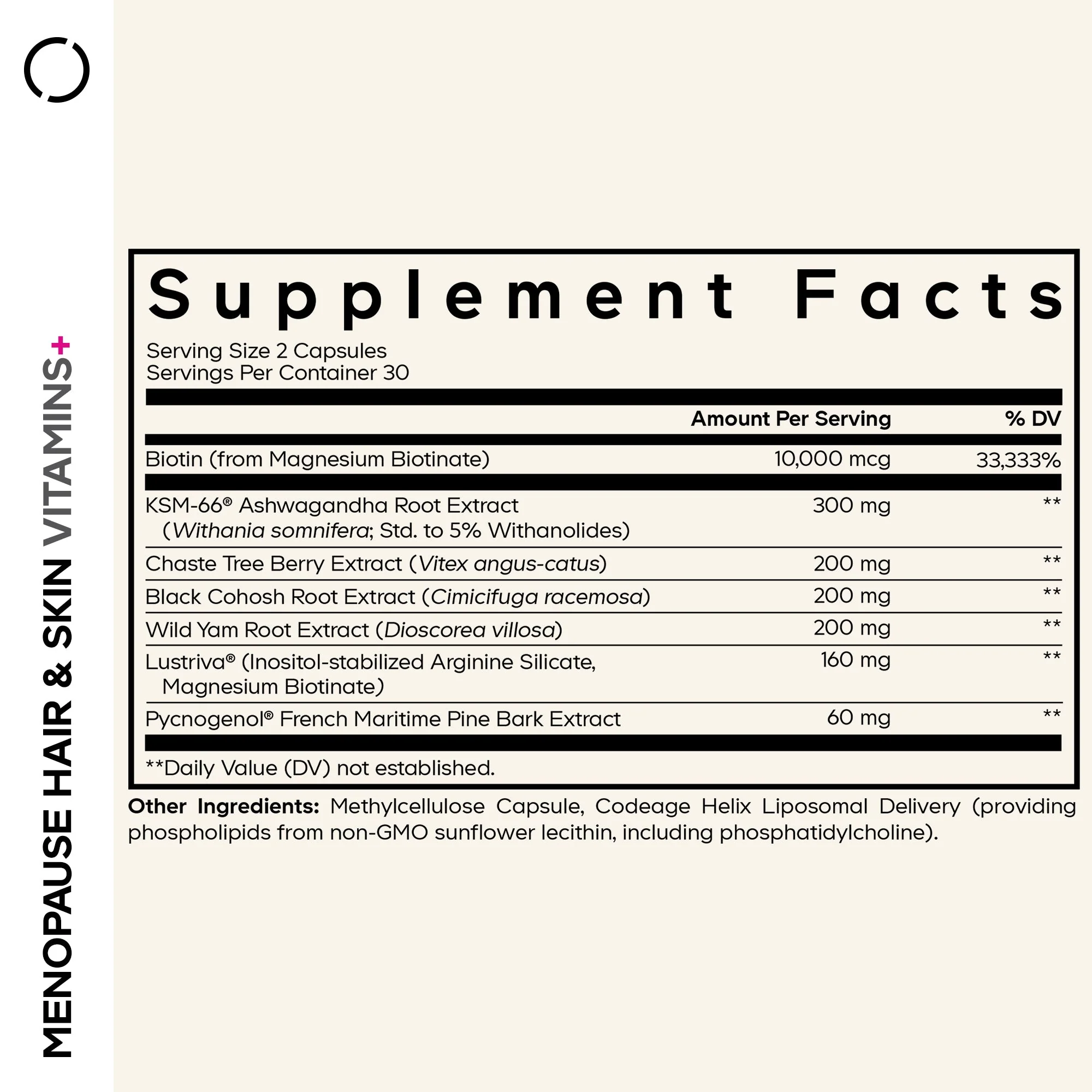 Menopause Hair & Skin Vitamins+ - Image 4
