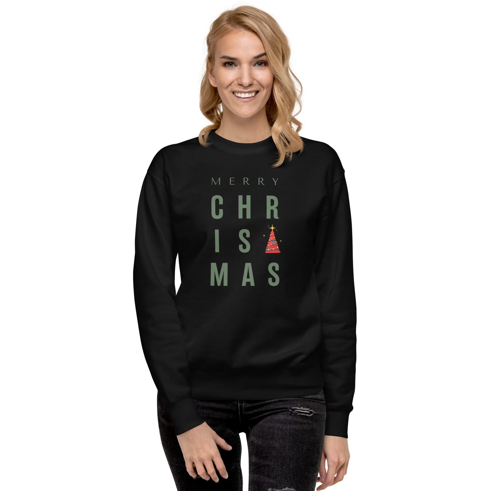 Merry Christmas Sweatshirt - Image 3