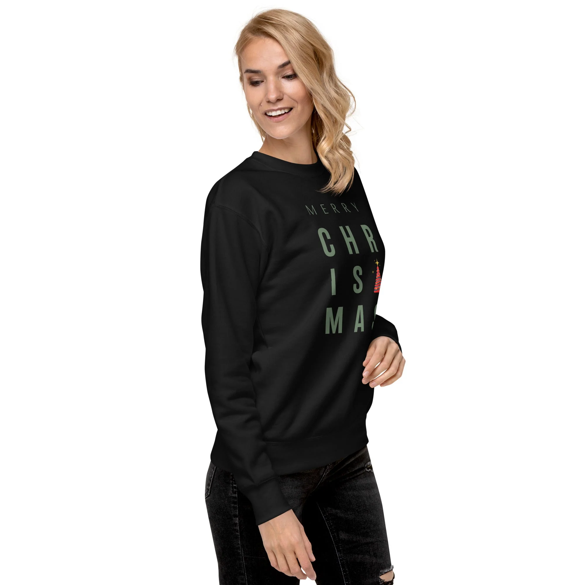 Merry Christmas Sweatshirt - Image 4