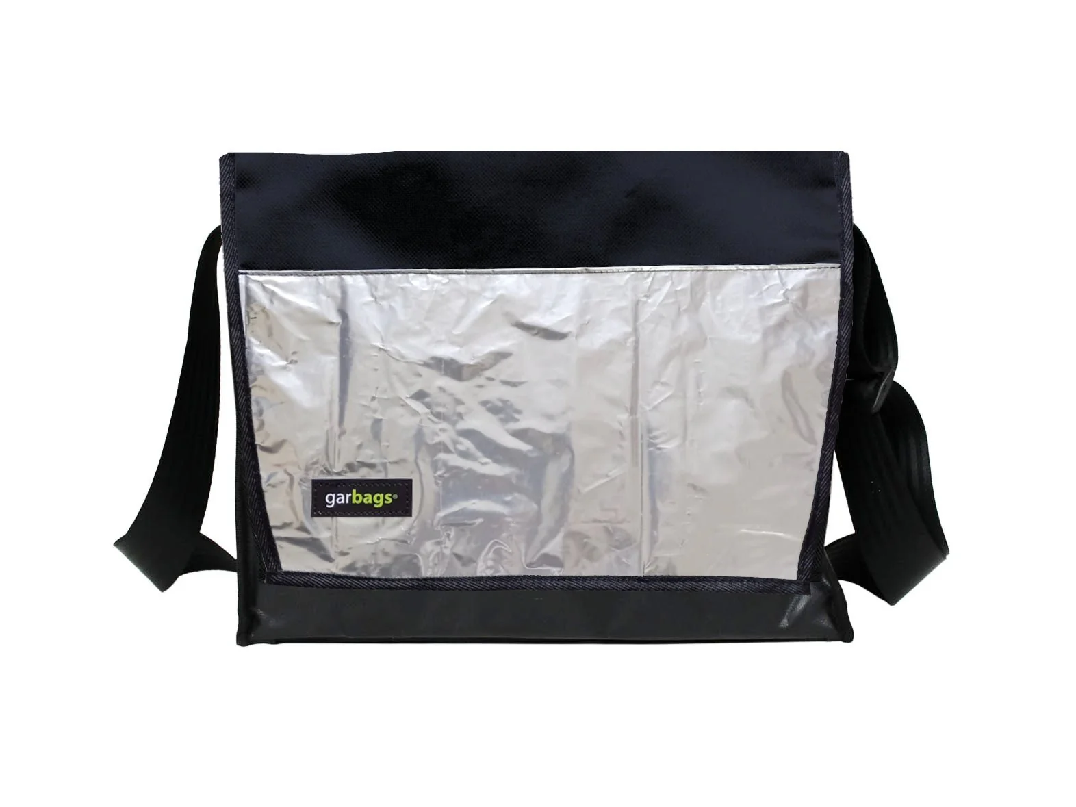 messenger bag XL coffee package silver