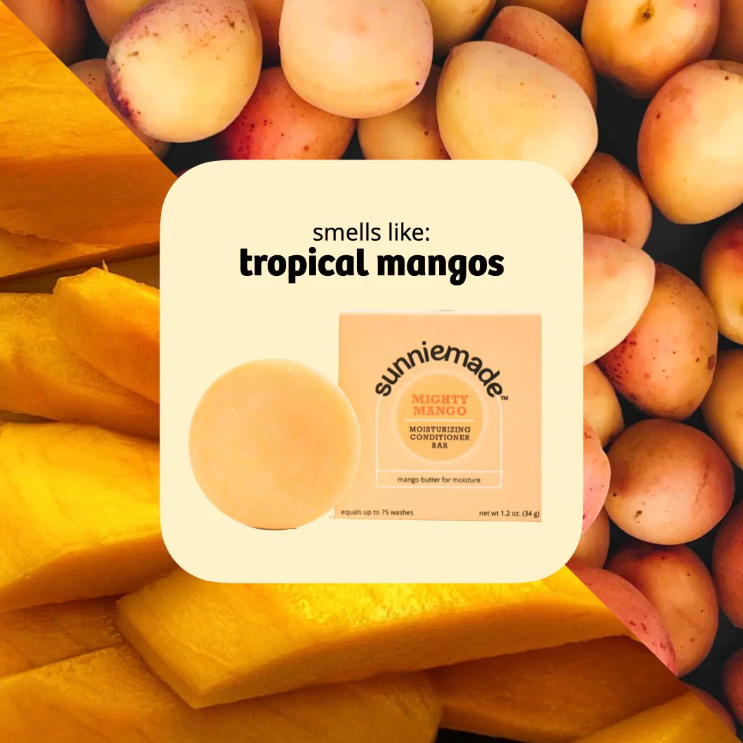 Mighty Mango Moisturizing Conditioner Bar - Image 5
