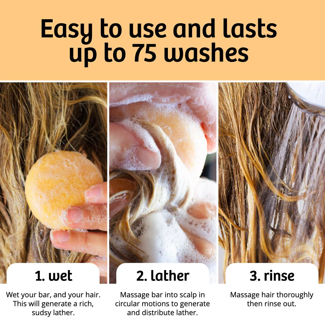 Mighty Mango Moisturizing Shampoo Bar - Image 9