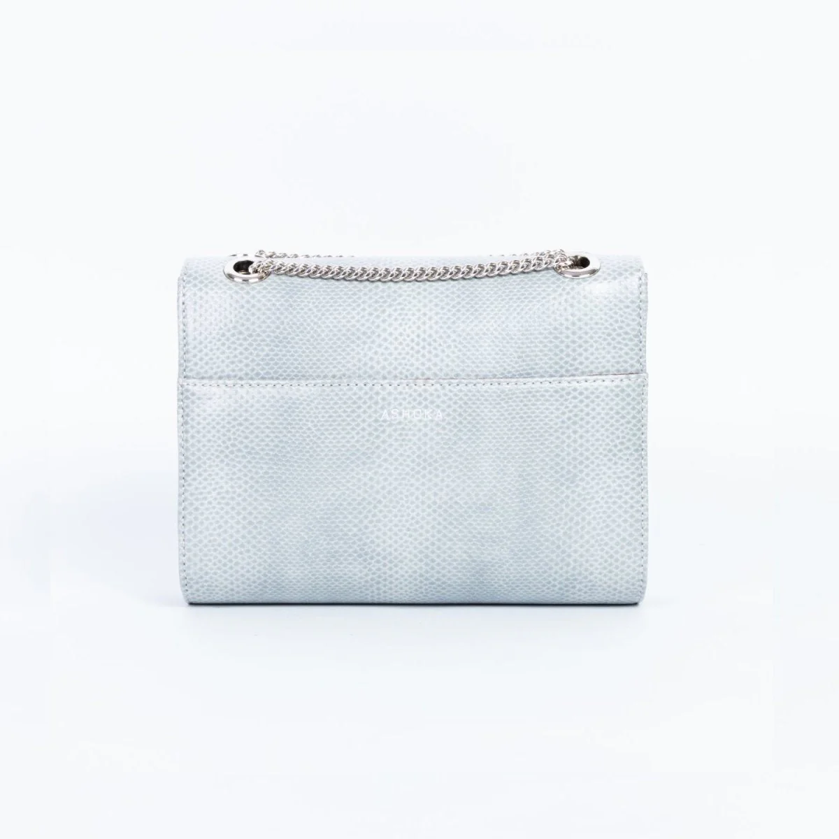 Mini Paname Lizard Uppeal™ Blue Grey Bag - Image 6