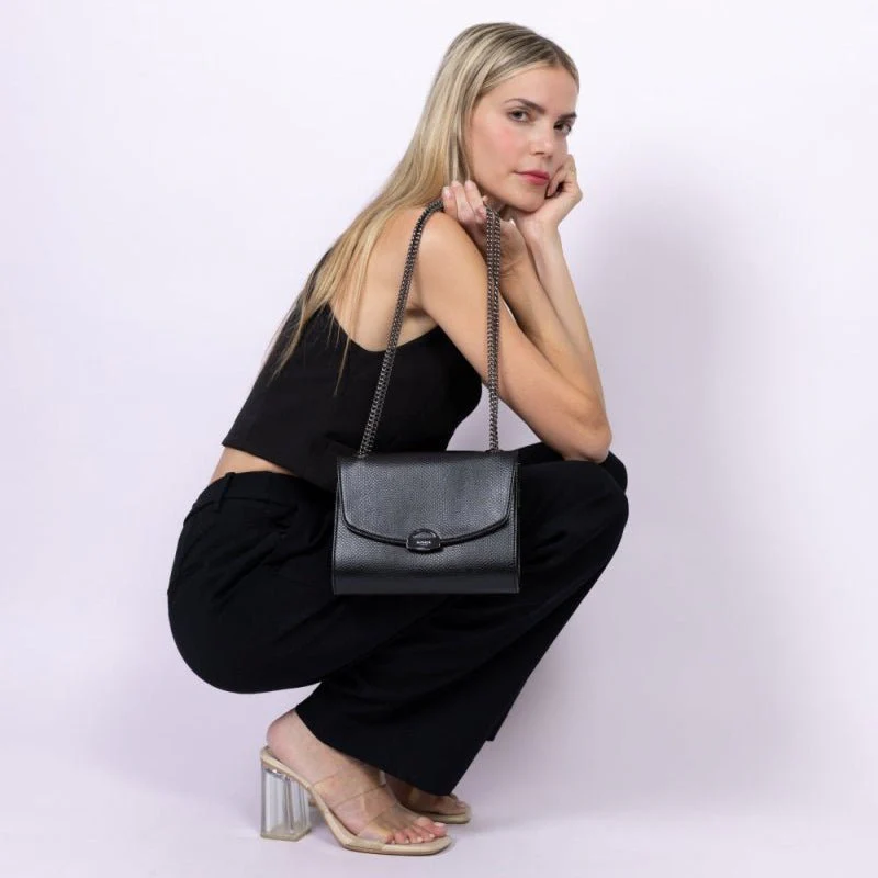Mini Paname Lizard Uppeal™ Black Bag - Image 3