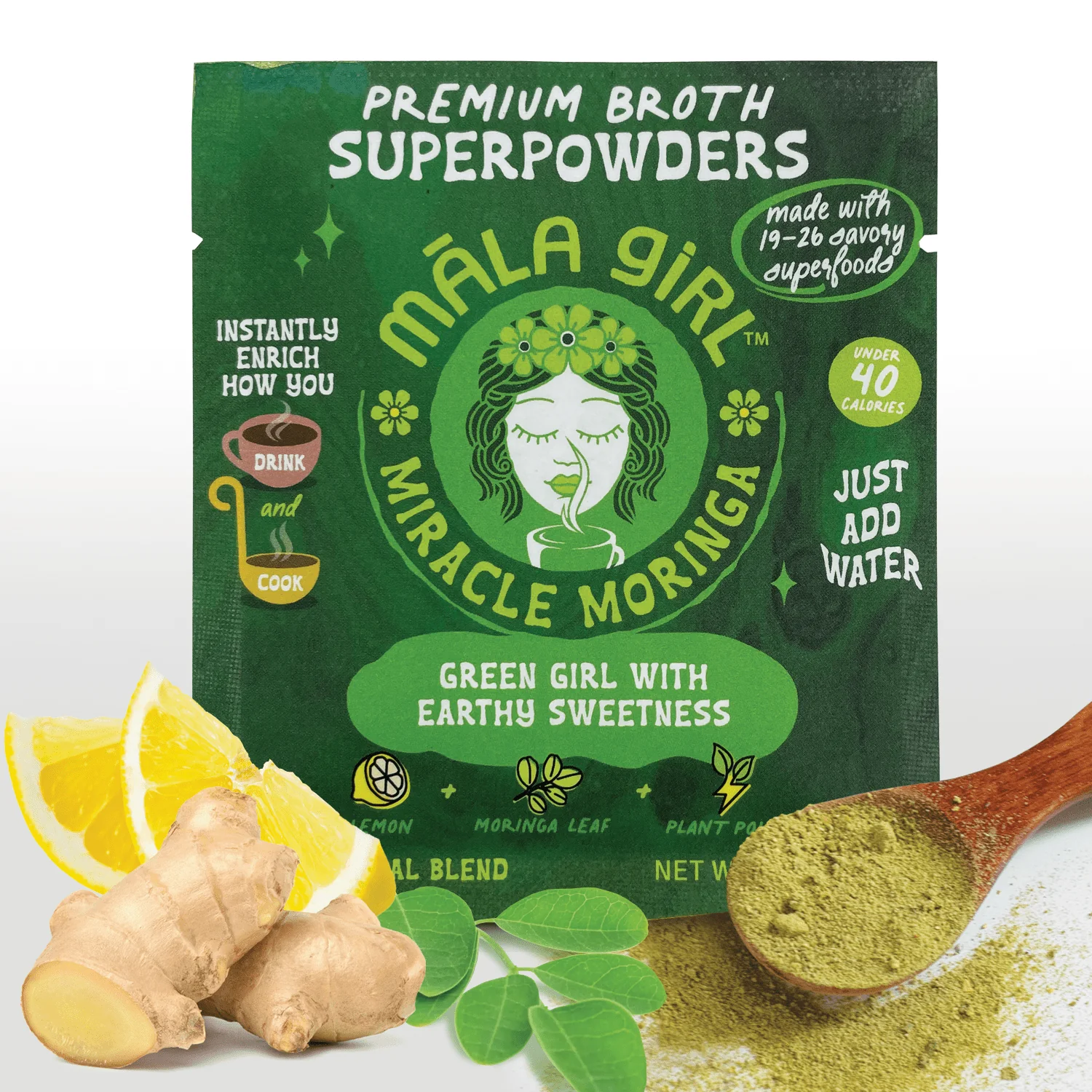 Miracle Moringa Superfood Broth Powder