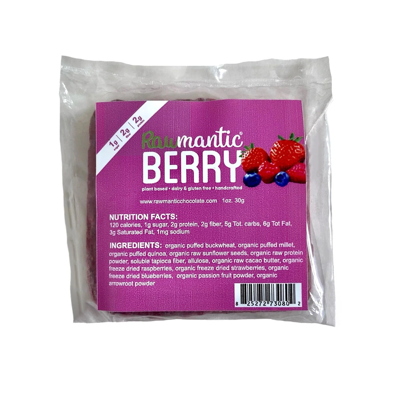 Mixed Berry Mini Vegan Protein Bar, Nut-Free. Pack of 20 - Image 5