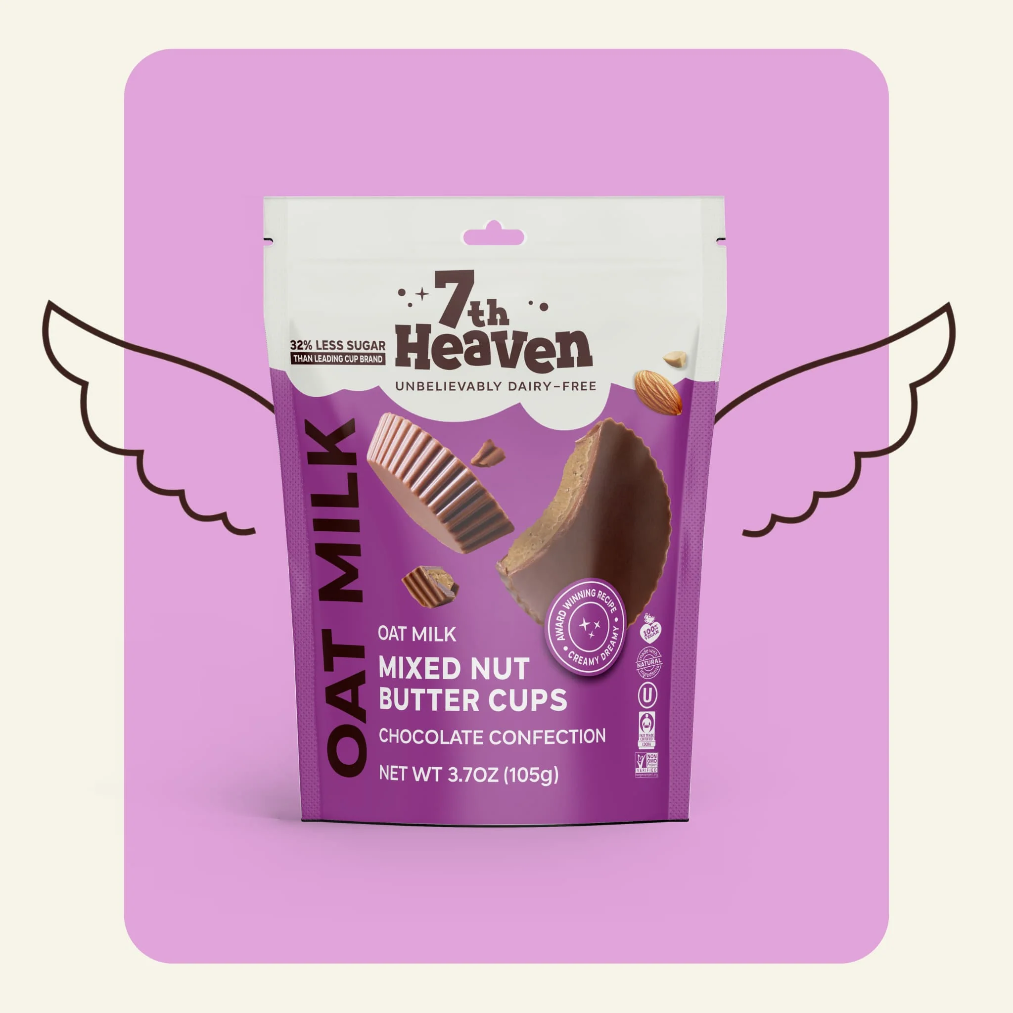 Mixed Nut Butter Cups (bag of 5) - Image 3