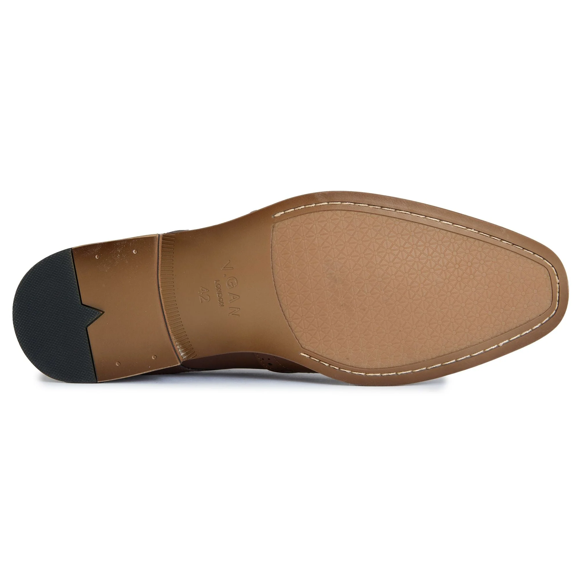 Mocha Brogue Shoes - Image 6