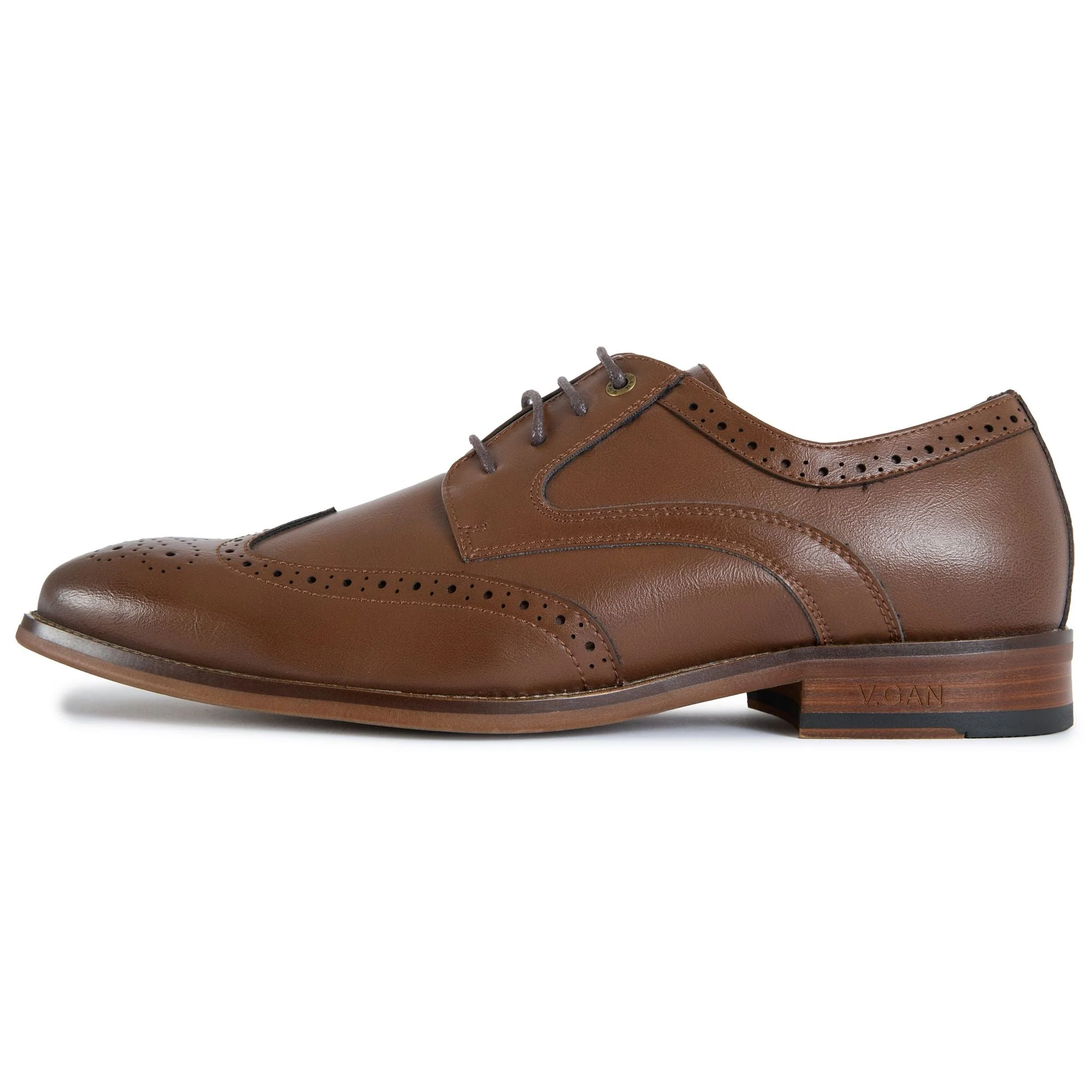 Mocha Brogue Shoes - Image 7