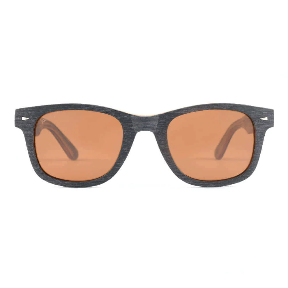 Moon - Unisex Wooden Sunglasses - Image 2