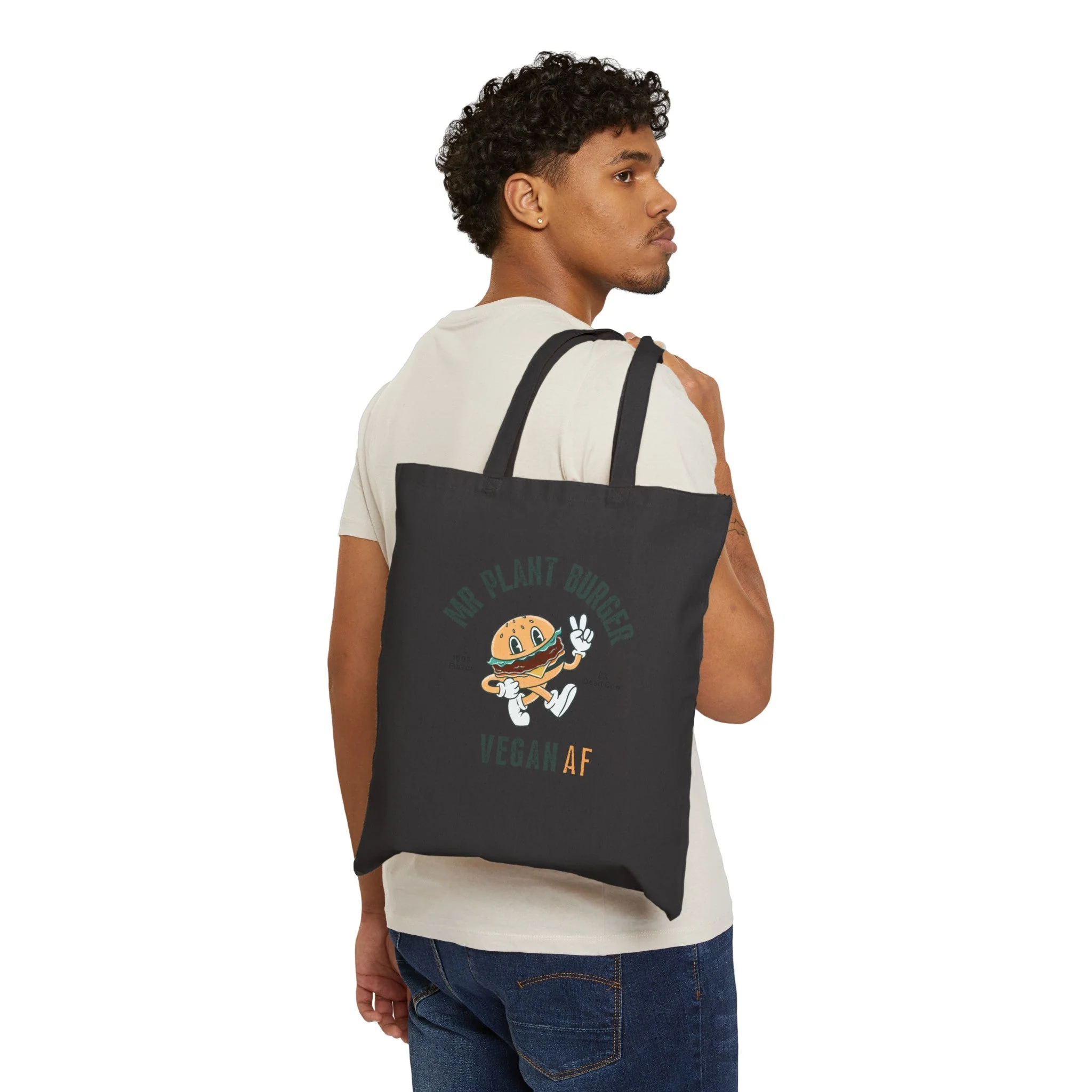 Mr Plant Burger Tote Bag - Image 8