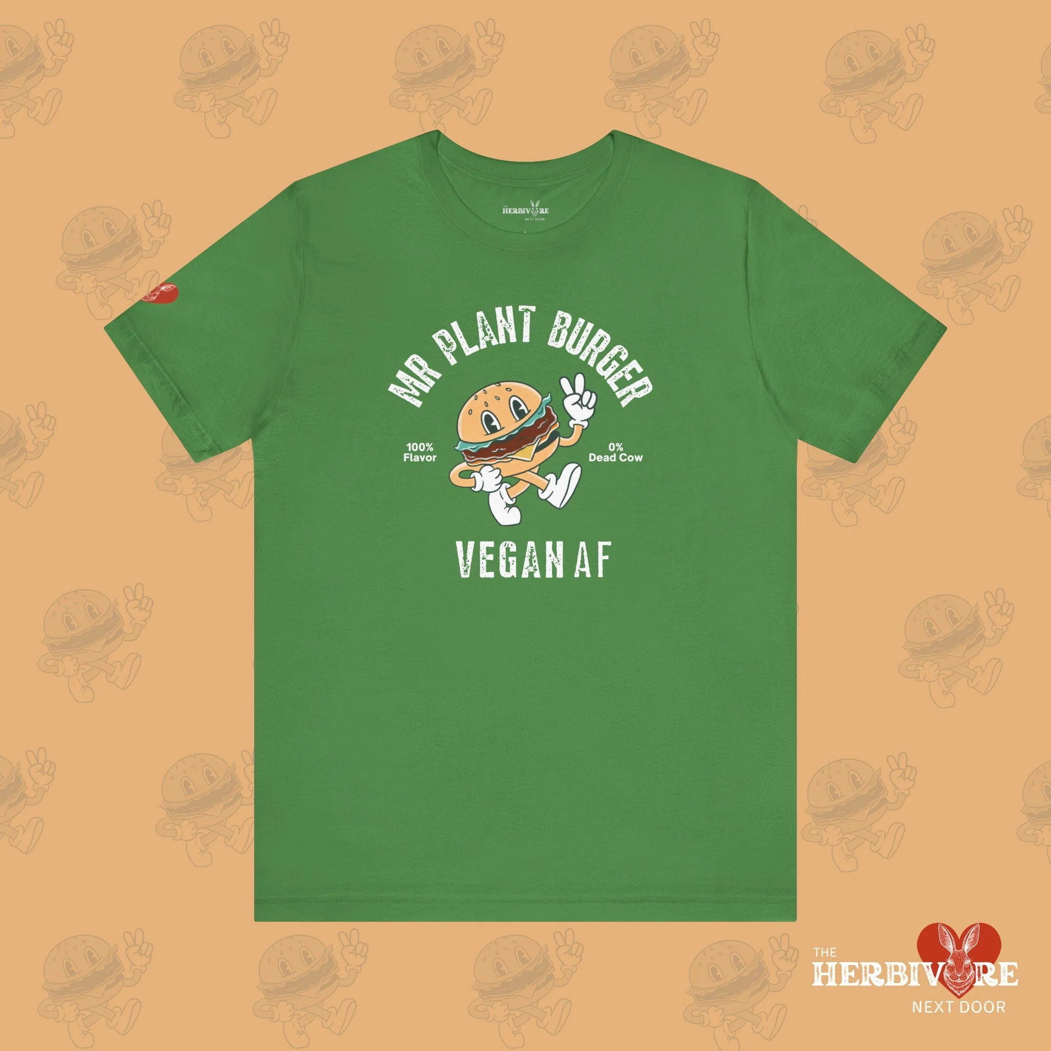 Mr. Plant Burger - Vegan T-Shirt - Image 11