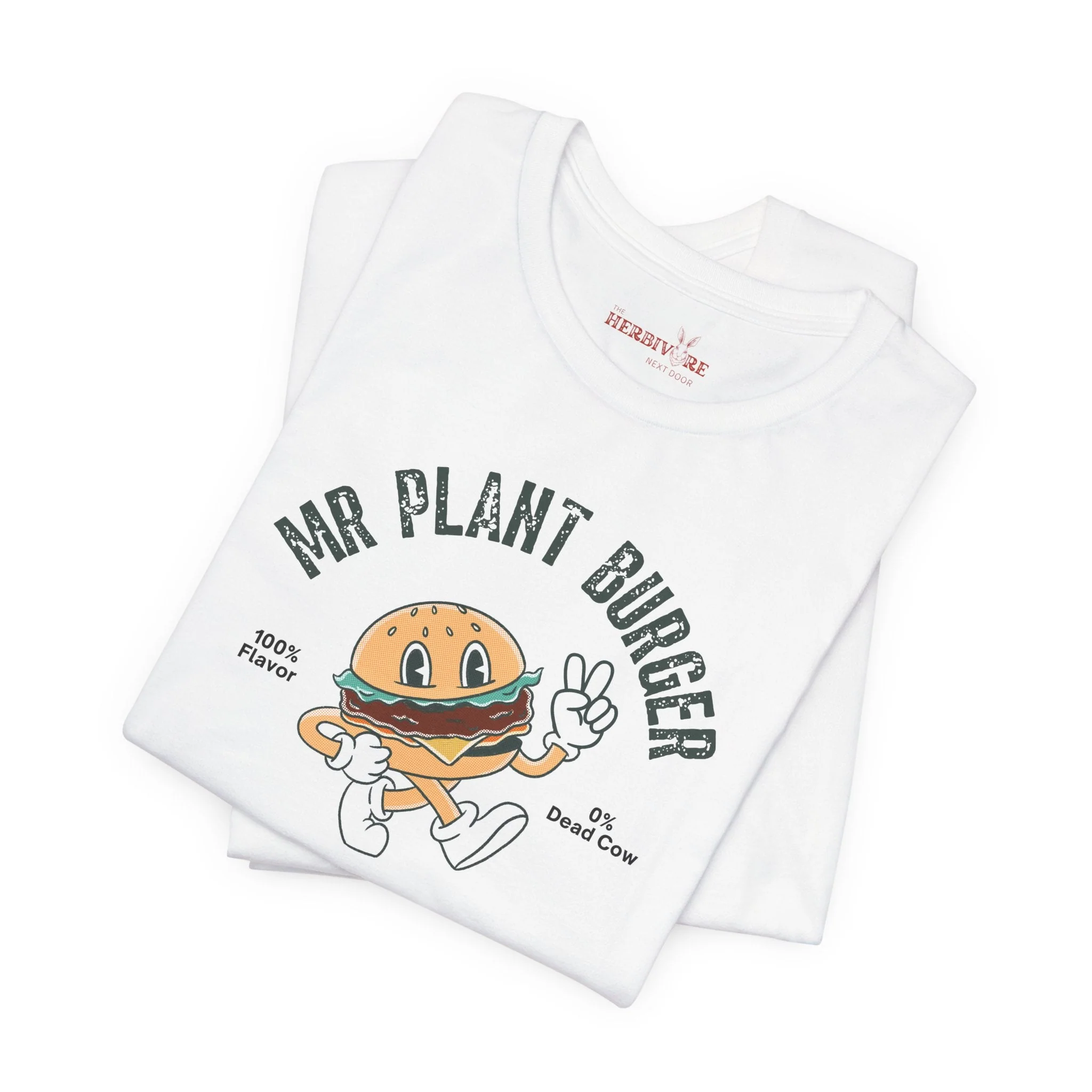 Mr. Plant Burger - Vegan T-Shirt - Image 4