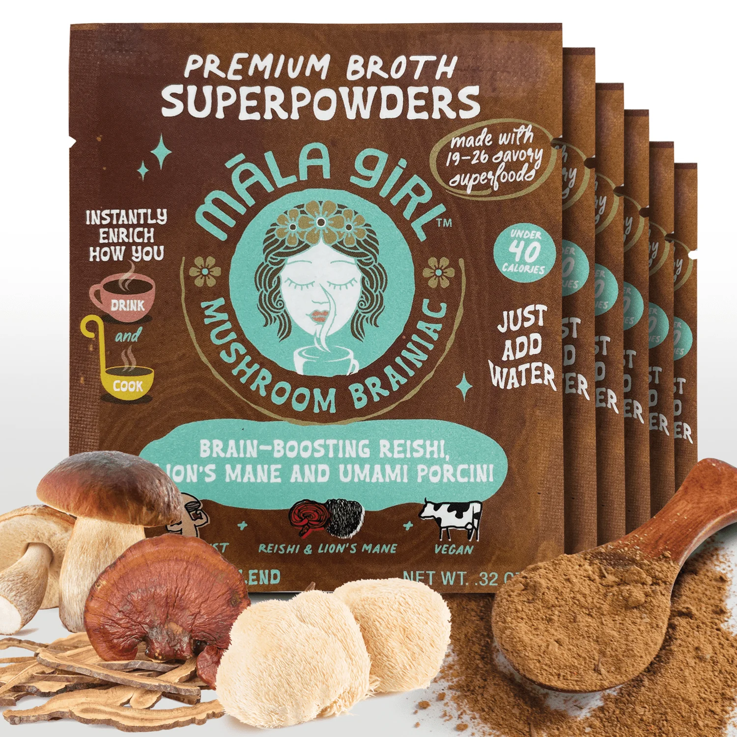 Mushroom Brainiac Superfood Broth Powder - Image 12