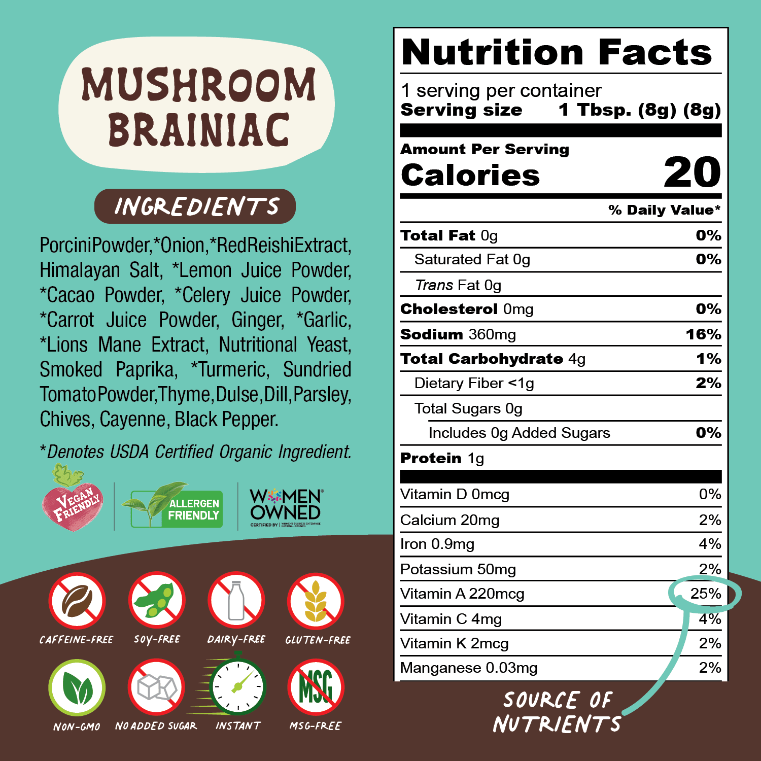 Mushroom Brainiac Superfood Broth Powder - Image 4