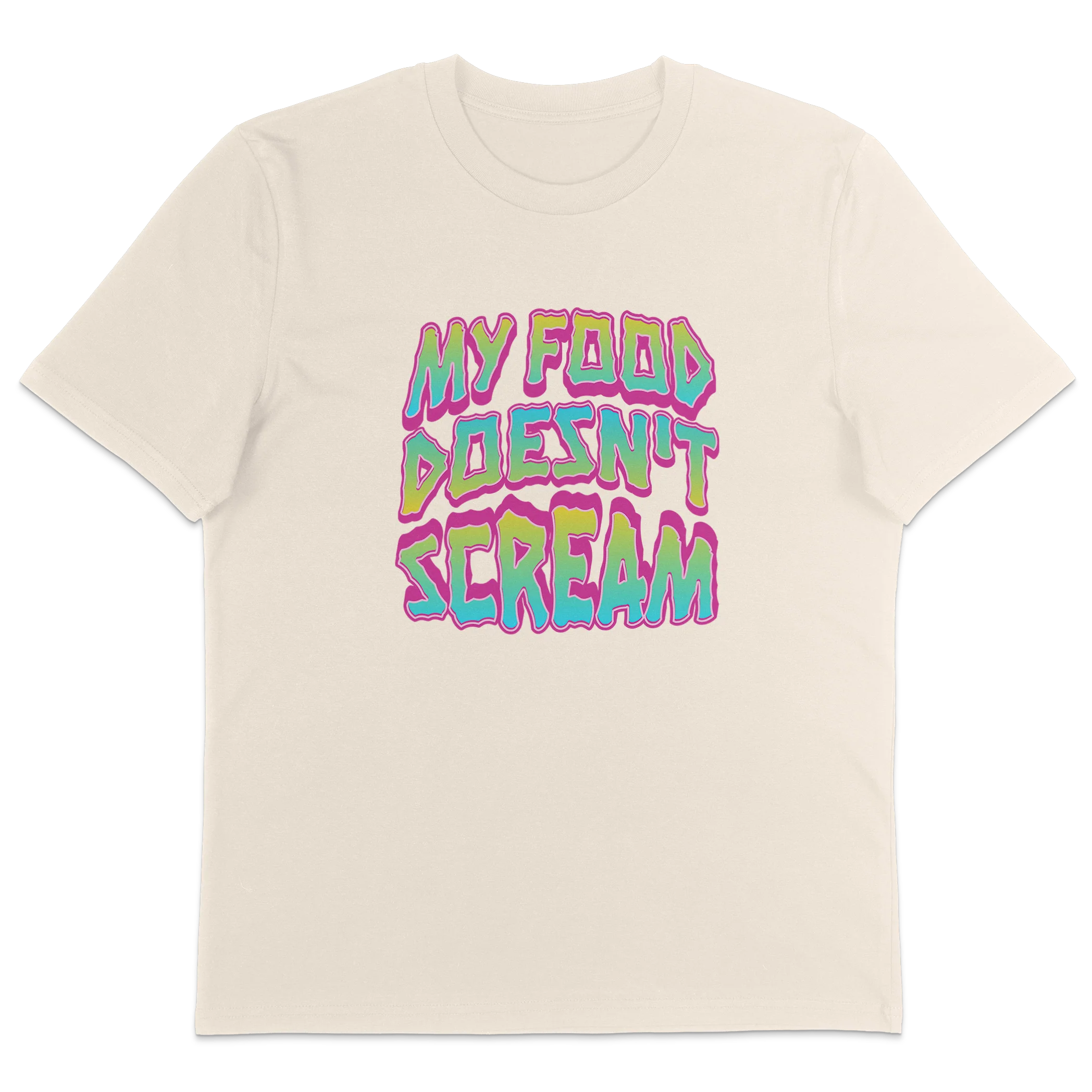 My Food Doesn't Scream T-Shirt - Image 2