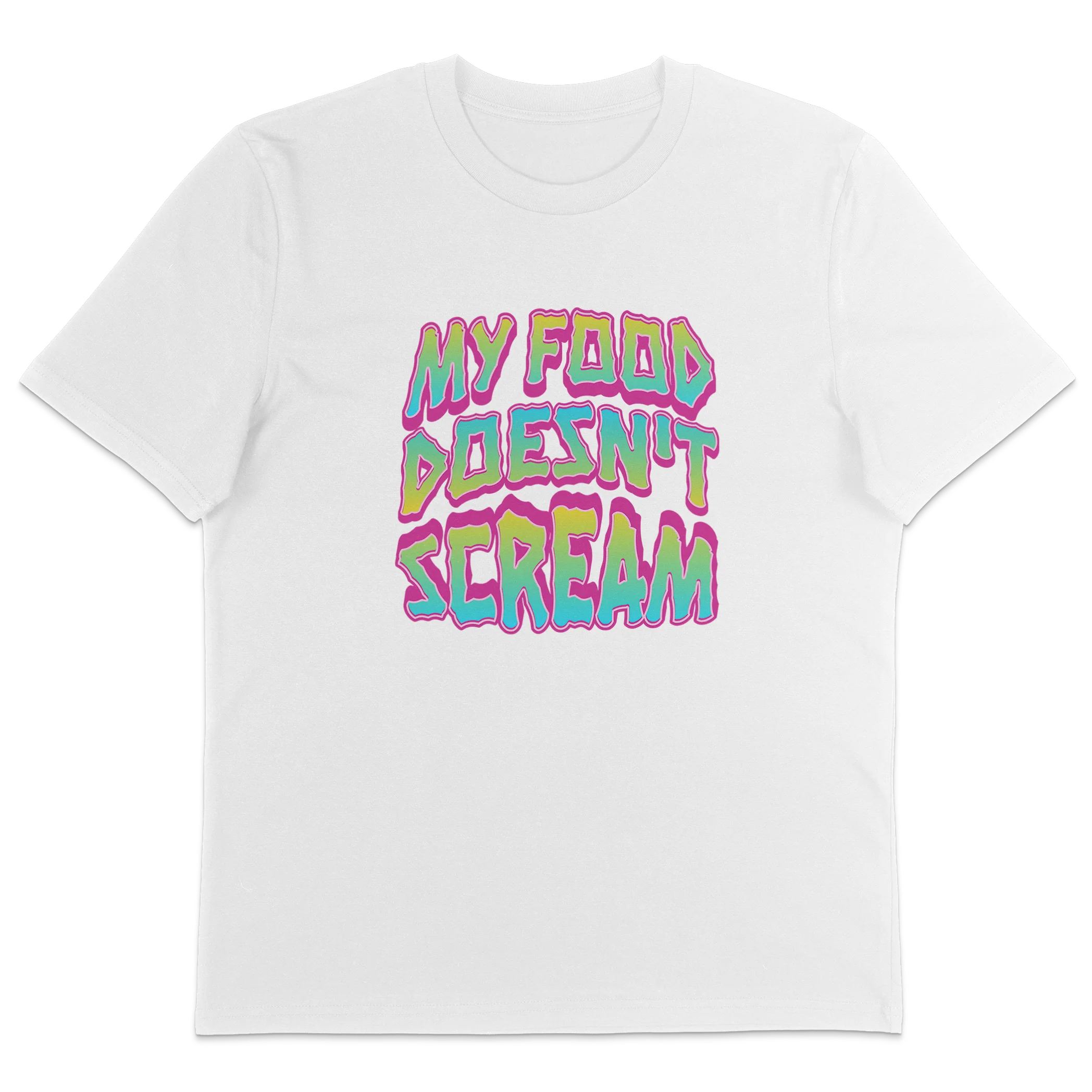 My Food Doesn't Scream T-Shirt - Image 5