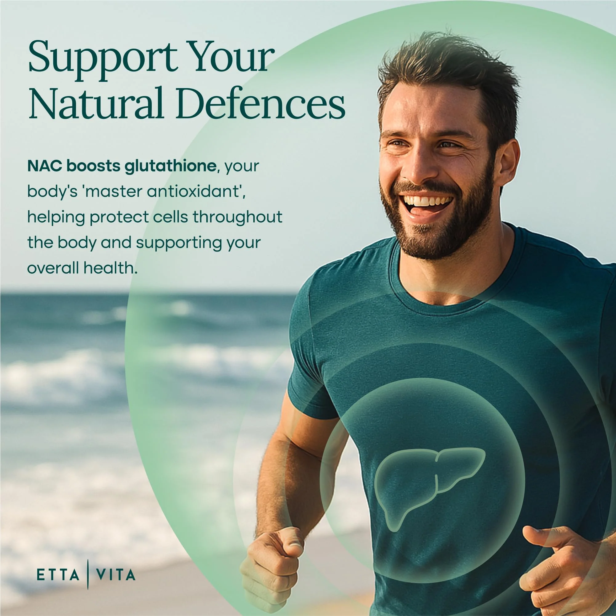NAC Supplement N-Acetyl Cysteine 600mg with Quercetin, Milk Thistle, Molybdenum & Selenium - Image 7