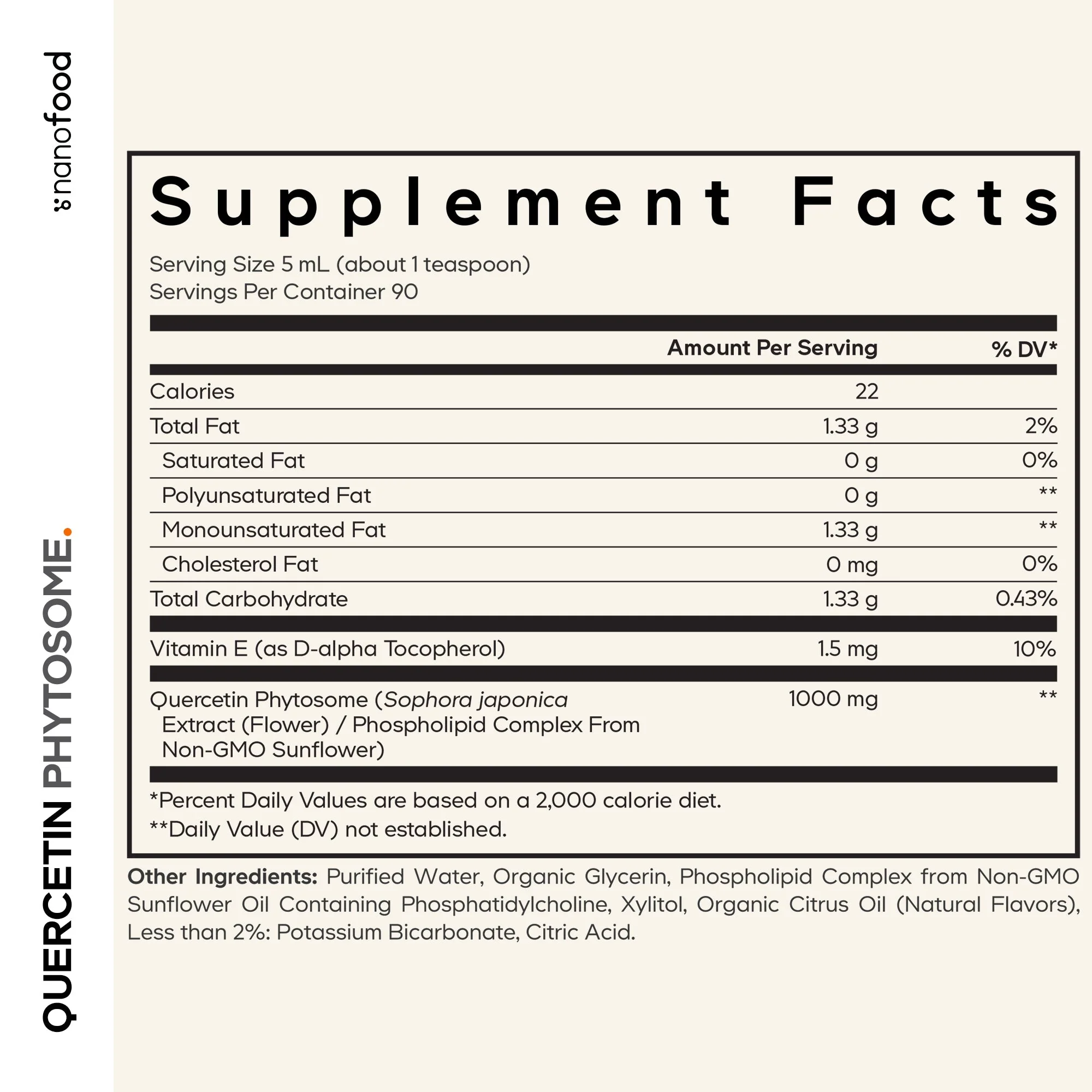 Nanofood Liposomal Liquid Quercetin Phytosome - Image 4